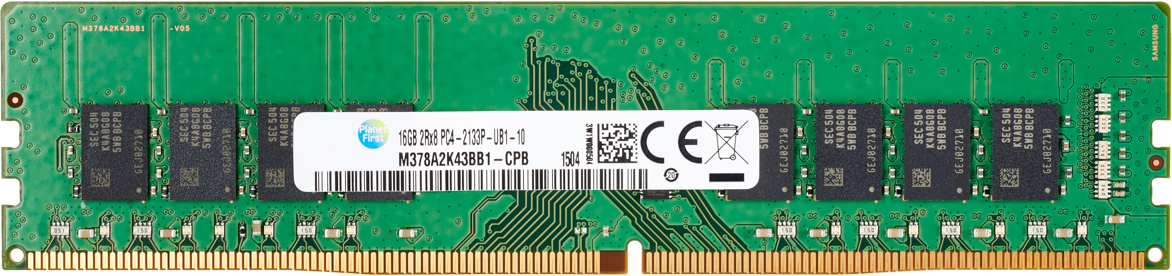 HP - DDR4 - MODULE - 4 GO - DIMM 288 BROCHES - 3200 MHZ / PC4-25600 - 1.2 V - MÉMOIRE SANS TAMPON - NON ECC - POUR HP 280 G4, 280 G5, 290 G3, 290 G4, DESKTOP 280 PRO G5, PRO 300 G6, ELITEDESK 705 G5 (DIMM), 800 G6 (DIMM), 800 G8 (DIMM), 805 G8 (DIMM), PRO