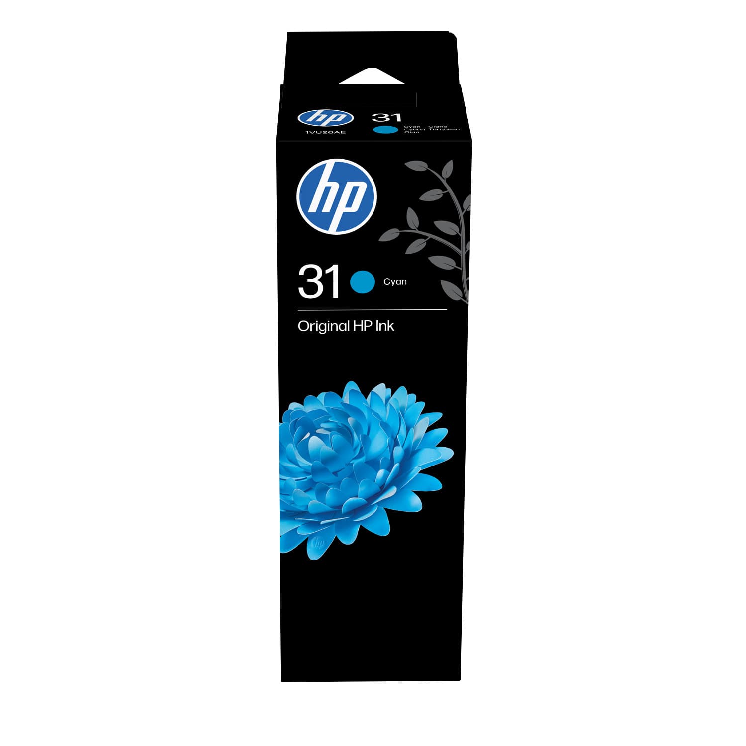 HP 31 - 70 ML - CYAN - ORIGINAL - RECHARGE D'ENCRE - POUR SMART TANK 5105, 67X, 70XX, 73XX, 750, 76XX, SMART TANK PLUS 55X, 570, 655
