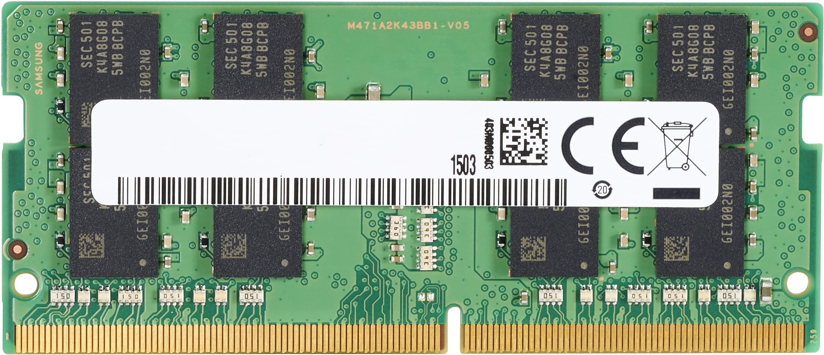 HP - DDR4 - MODULE - 4 GO - SO DIMM 260 BROCHES - 3200 MHZ / PC4-25600 - 1.2 V - MÉMOIRE SANS TAMPON - NON ECC - POUR HP 340 G7, ELITEBOOK 640 G9, 650 G9, 655 G9, 830 G8, 835 G7, 835 G8, 840 G8, 845 G8, 850 G8, 855 G8, PROBOOK 445 G7, 450 G7, 450 G9, 455