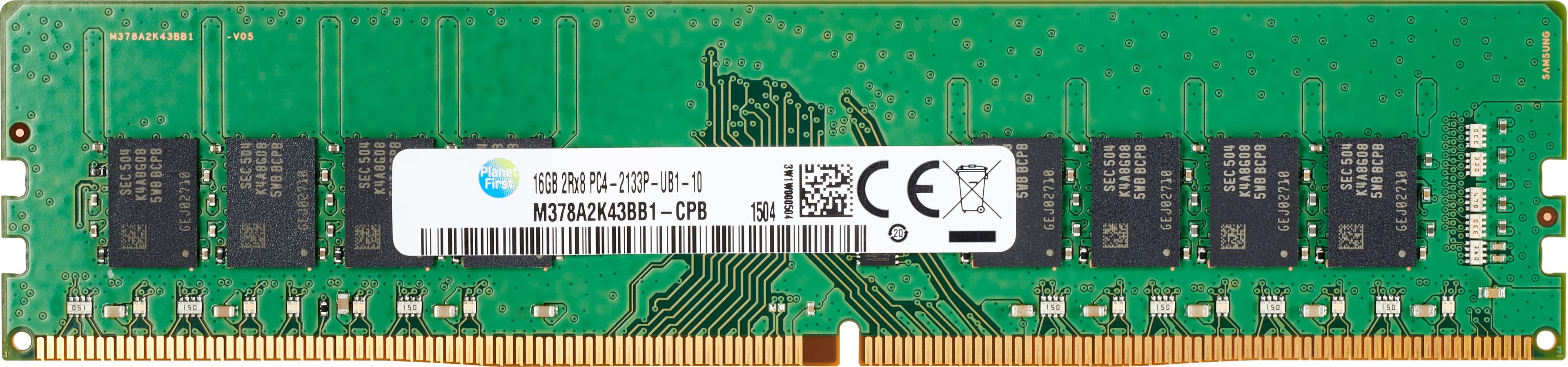 HP - DDR4 - MODULE - 4 GO - DIMM 288 BROCHES - 2666 MHZ / PC4-21300 - 1.2 V - MÉMOIRE SANS TAMPON - NON ECC - PROMO - POUR HP 280 G3, 280 G4, 280 G5, 285 G3, 290 G2, 290 G3, 290 G4, 295 G6, DESKTOP PRO 300 G6, PRO A G2, PRO A G3, ELITEDESK 705 G5 (DIMM),