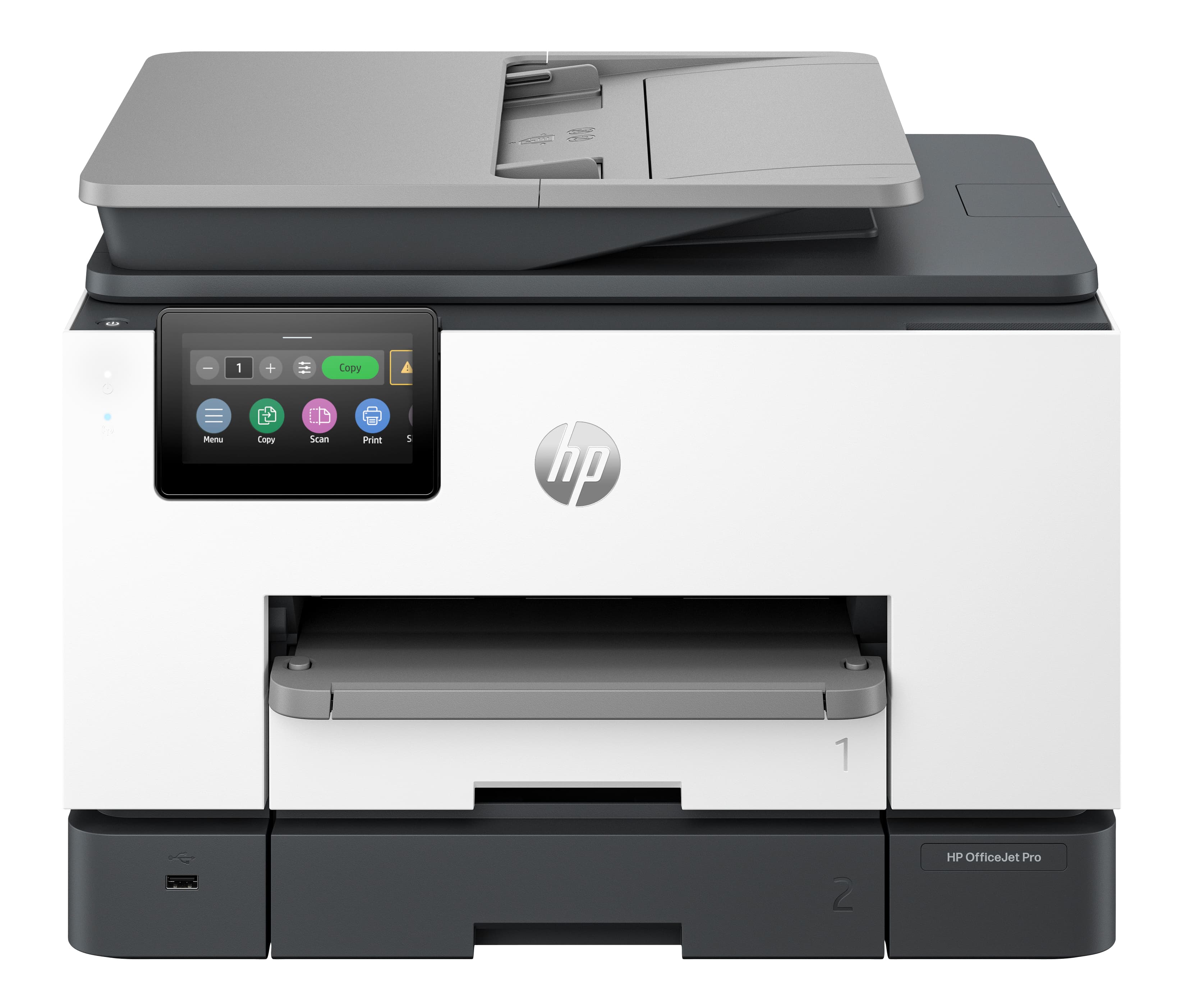 HP OFFICEJET PRO 9135E ALL-IN-ONE - IMPRIMANTE MULTIFONCTIONS - COULEUR - JET D'ENCRE - LEGAL (216 X 356 MM) (ORIGINAL) - A4/LEGAL (SUPPORT) - JUSQU'À 23 PPM (COPIE) - JUSQU'À 25 PPM (IMPRESSION) - 250 FEUILLES - 33.6 KBITS/S - USB 2.0, LAN, HÔTE USB 2.0,