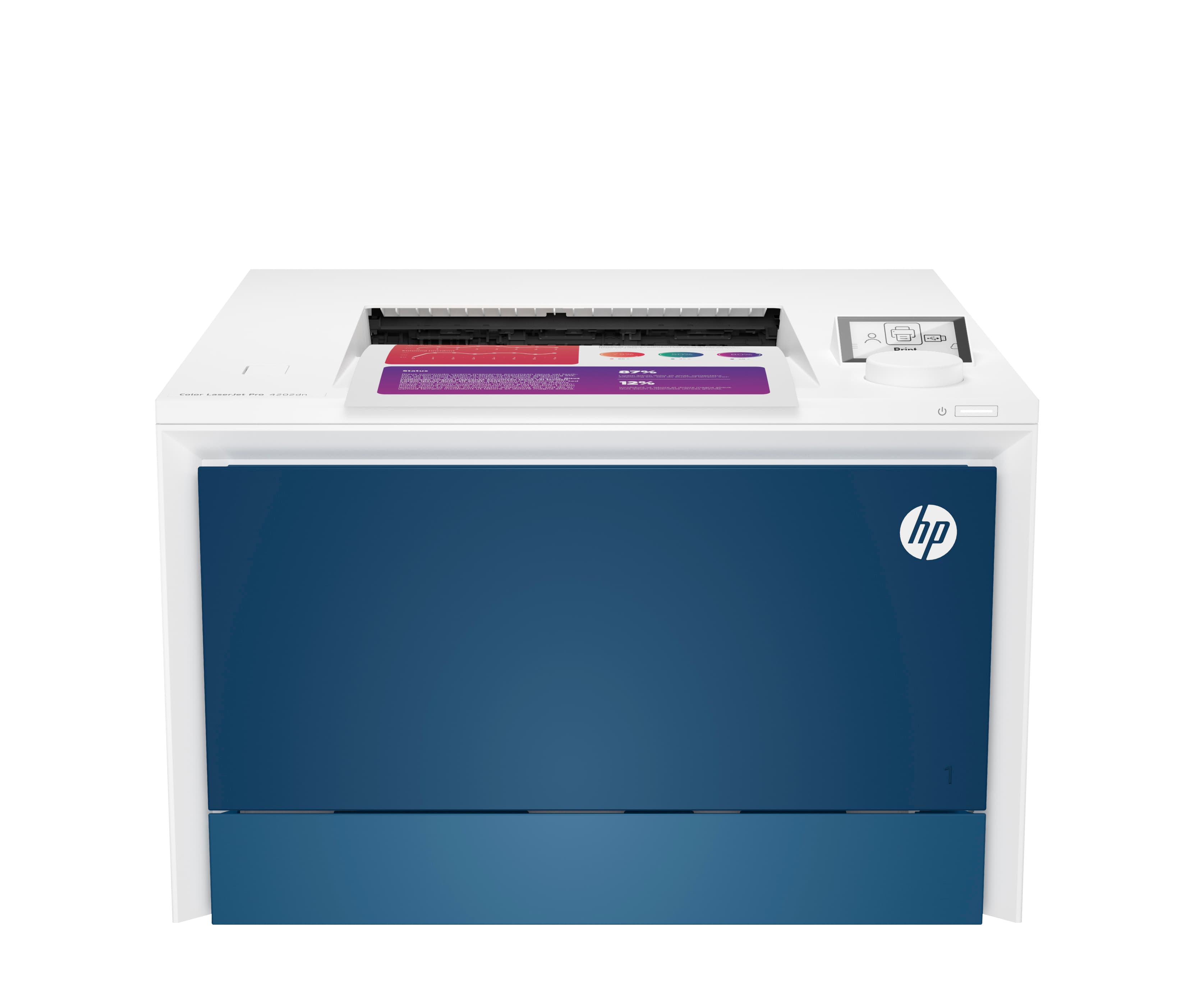 HP COLOR LASERJET PRO 4202DN - IMPRIMANTE - COULEUR - RECTO-VERSO - LASER - A4/LEGAL - 600 X 600 PPP - JUSQU'À 35 PPM (MONO)/JUSQU'À 33 PPM (COULEUR) - CAPACITÉ : 300 FEUILLES - GIGABIT LAN, USB 2.0, HÔTE USB 2.0
