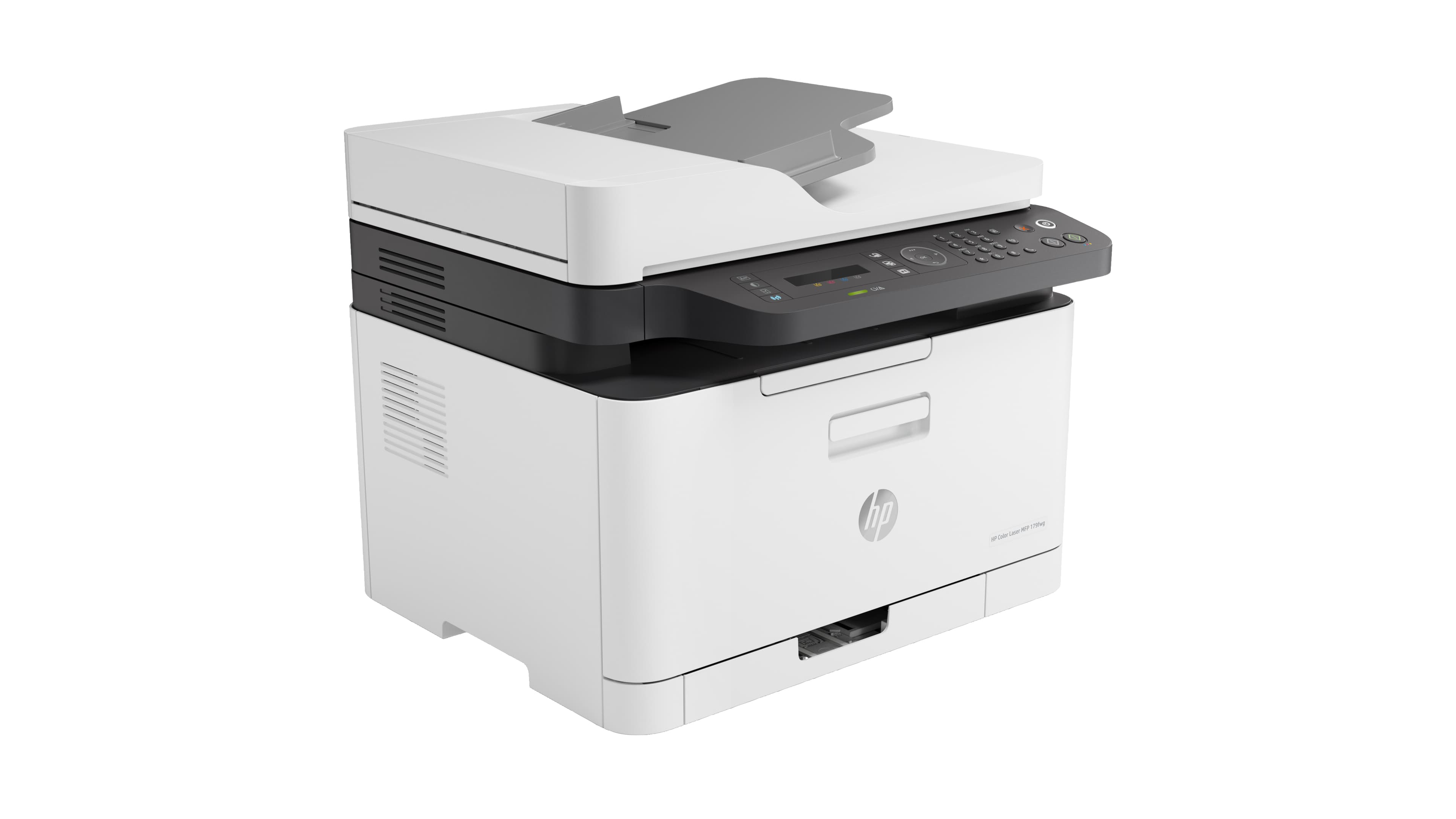 HP COLOR LASER MFP 179FNW - IMPRIMANTE MULTIFONCTIONS - COULEUR - LASER - A4 (210 X 297 MM) (ORIGINAL) - A4/LETTER (SUPPORT) - JUSQU'À 14 PPM (COPIE) - JUSQU'À 18 PPM (IMPRESSION) - 150 FEUILLES - 33.6 KBITS/S - USB 2.0, LAN, WI-FI(N)