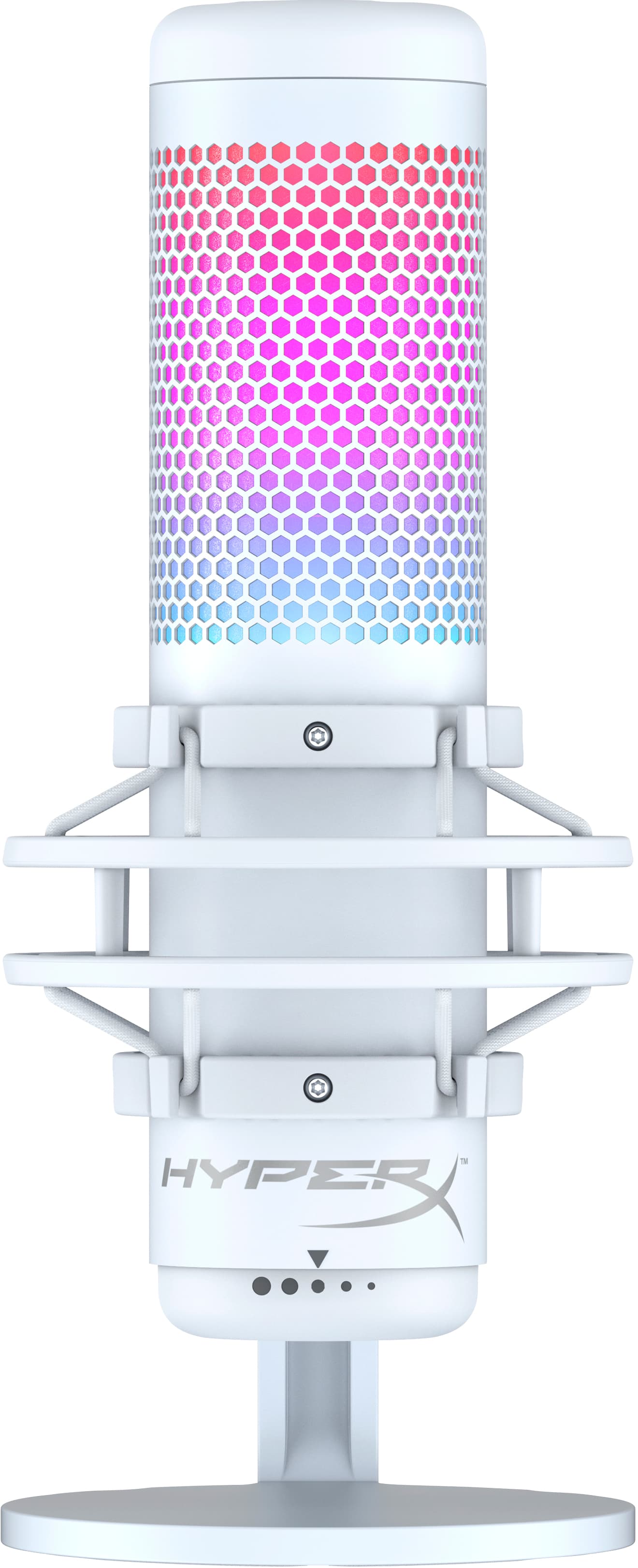HYPERX QUADCAST S USB WHT MICROPHONE