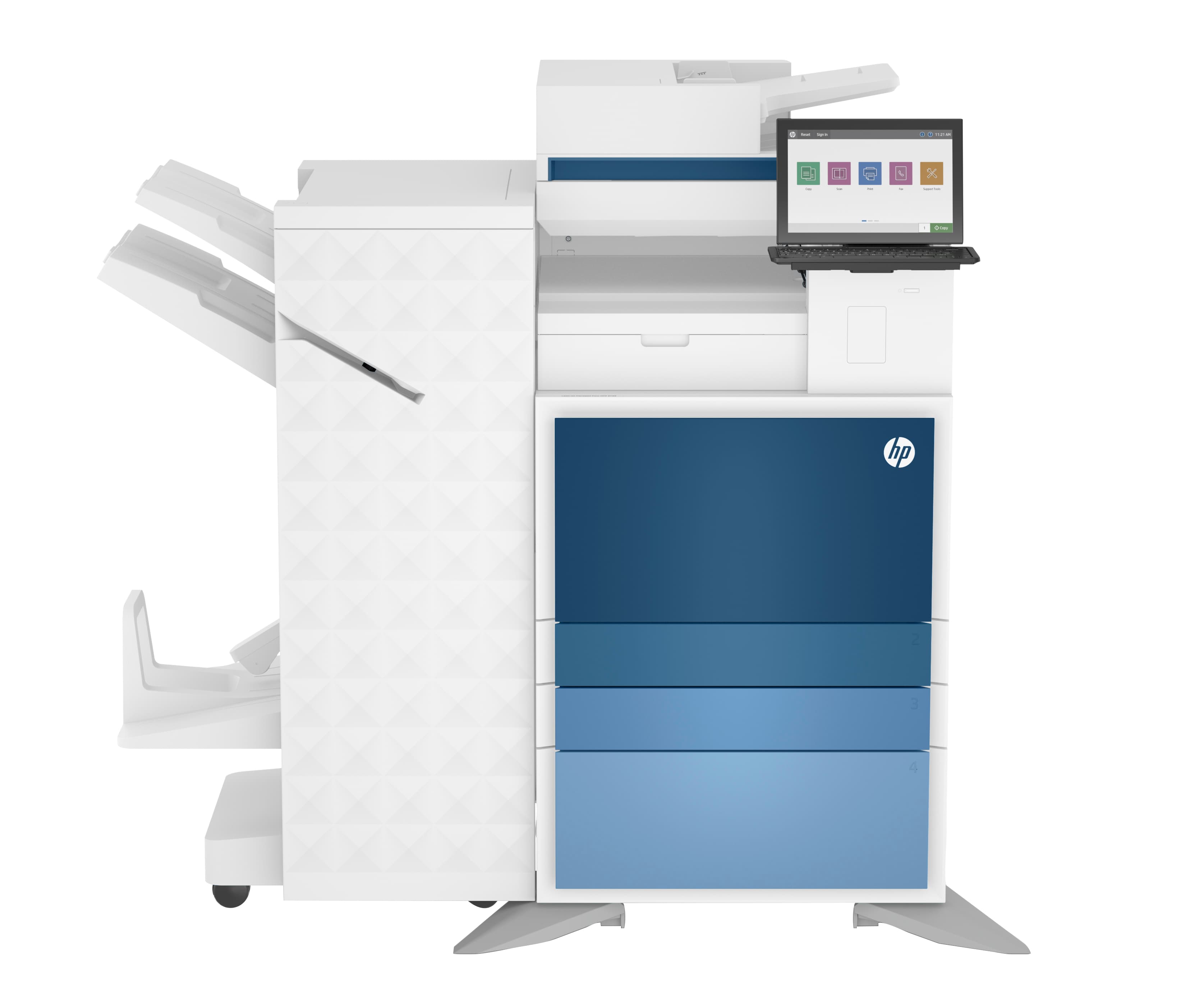 HP COLOR LASERJET MANAGED MFP E786DN - IMPRIMANTE MULTIFONCTIONS - COULEUR - LASER - A3/LEDGER (297 X 432 MM) (ORIGINAL) - A3/LEDGER (SUPPORT) - JUSQU'À 25 PPM (COPIE) - JUSQU'À 25 PPM (IMPRESSION) - 1140 FEUILLES - GIGABIT LAN, HÔTE USB 2.0, HÔTE USB 3.0