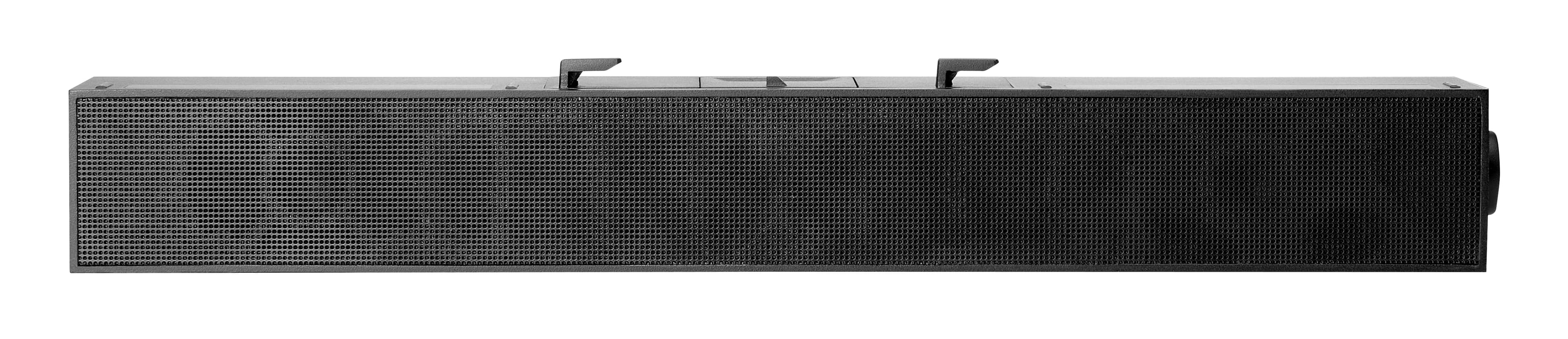 HP S101 - BARRE DE SON - POUR MONITEUR - 2.5 WATT - NOIR (COULEUR DE LA GRILLE - NOIR) - POUR HP 280, 34, Z1 G9, ELITE 600 G9, 800 G9, ELITEDESK 80X G8, PRO 400 G9, PRODESK 405 G8