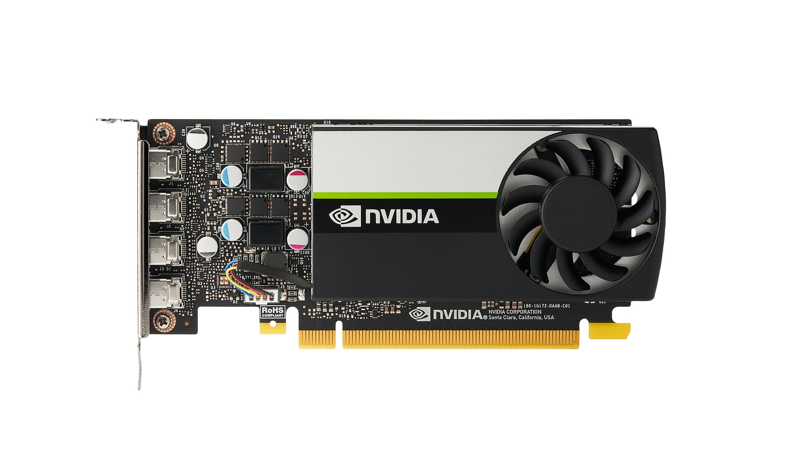 NVIDIA T1000E - CARTE GRAPHIQUE - T1000E - 8 GO - 4 X MINI DISPLAYPORT