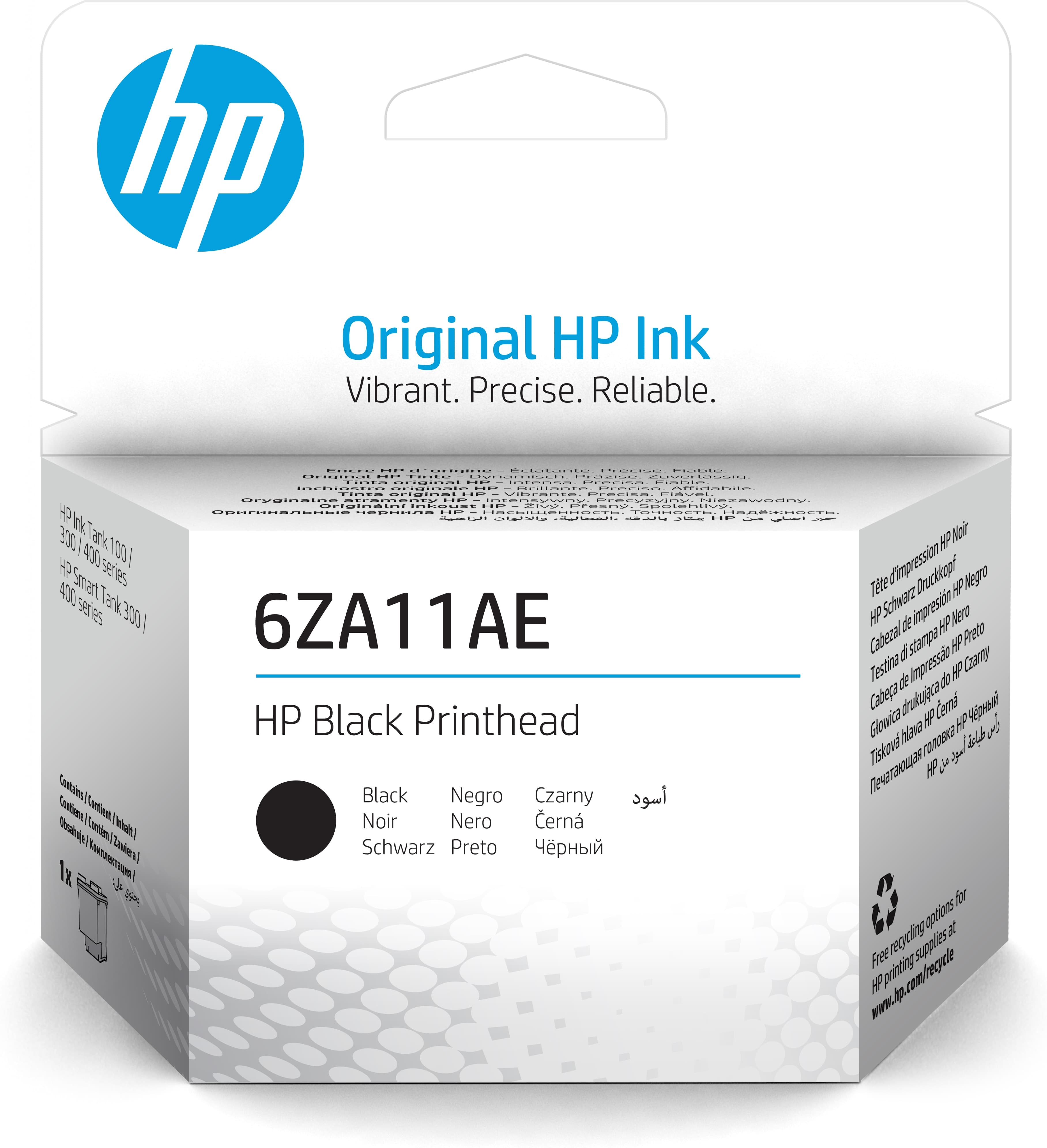 HP - NOIR - TÊTE D'IMPRESSION - POUR INK TANK 11X, 31X, INK TANK WIRELESS 41X, SMART TANK WIRELESS 45X