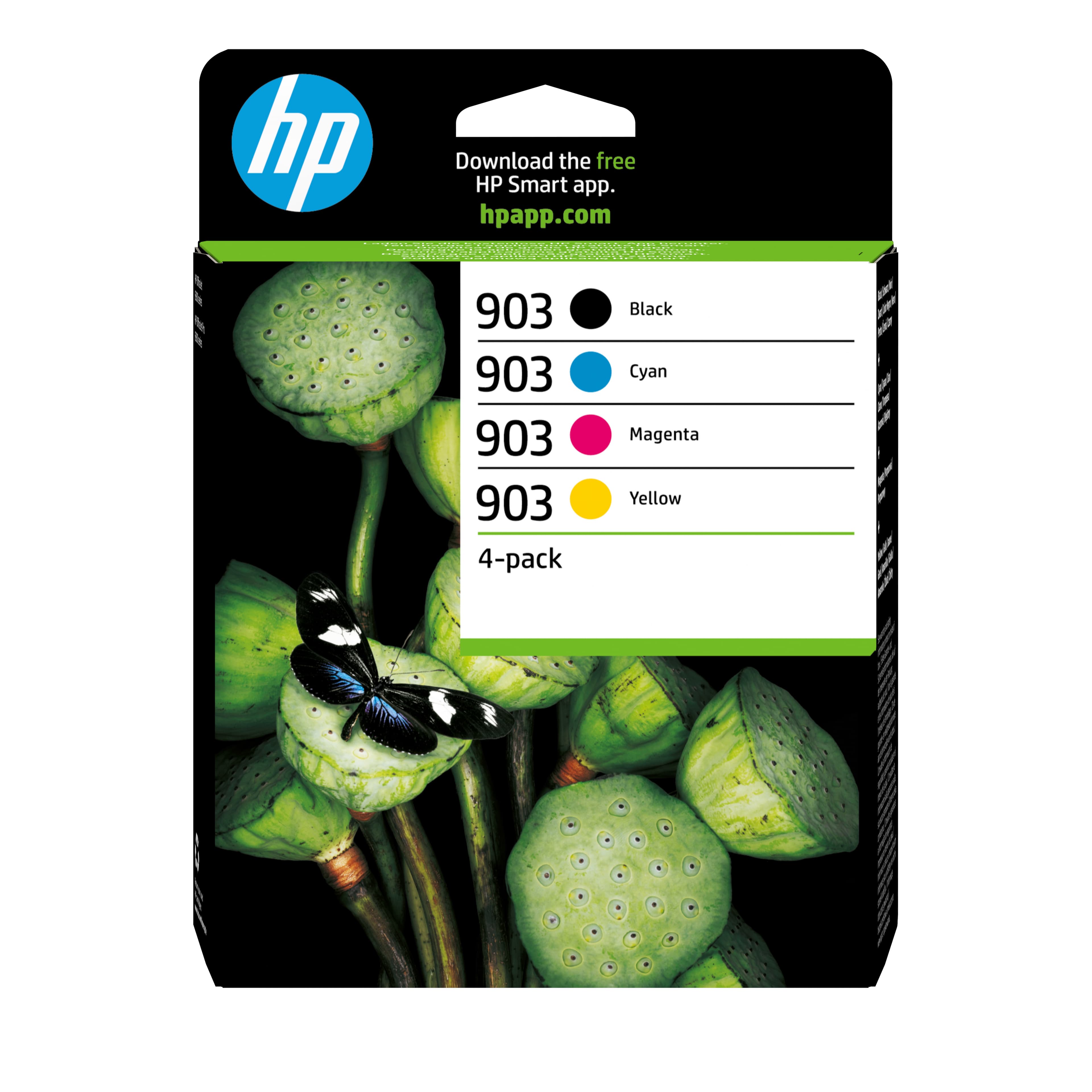 HP 903 CMYK ORIGINAL INK CARTRIDGE 4-PACK