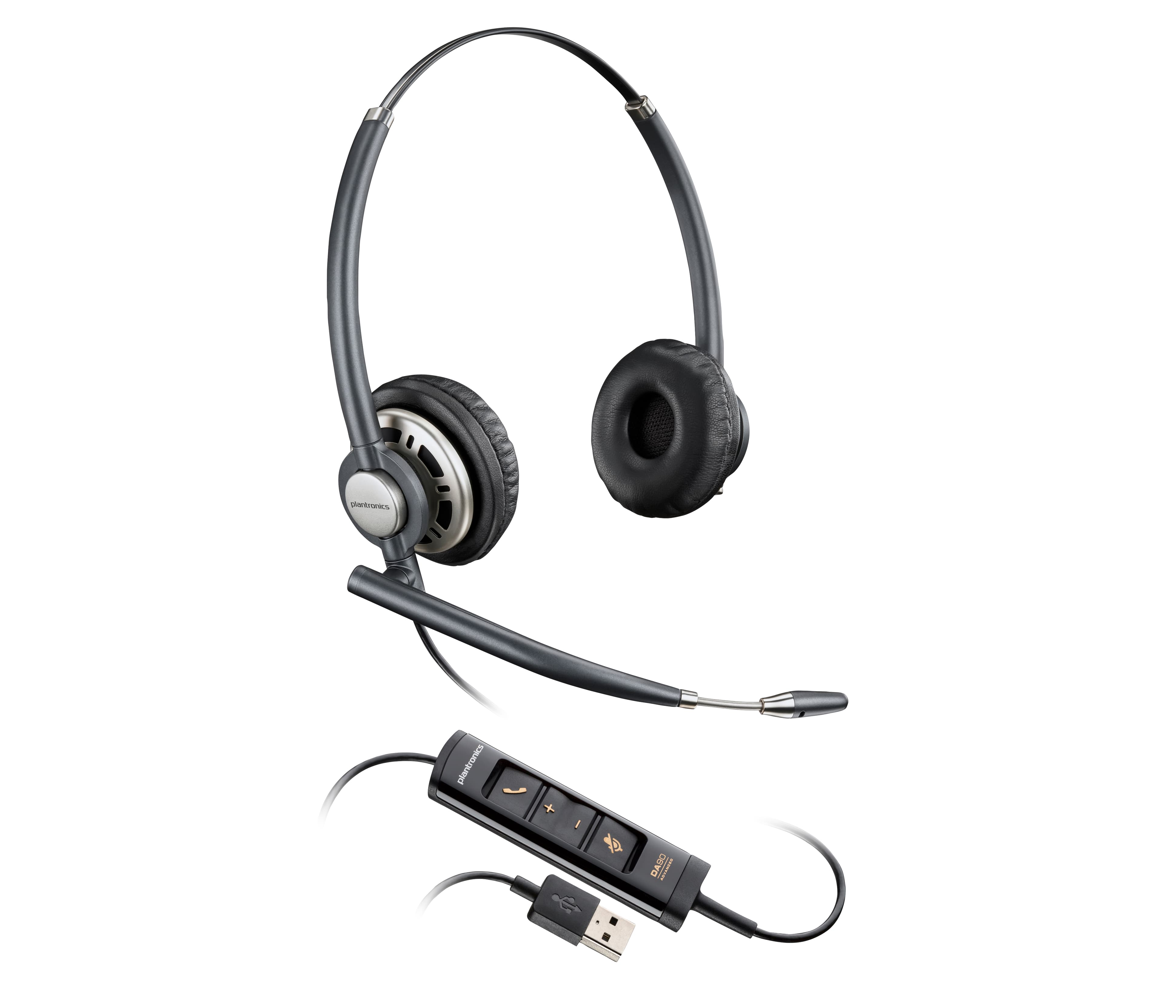 HP POLY ENCOREPRO 725 - ENCOREPRO 700 SERIES - MICRO-CASQUE - SUR-OREILLE - FILAIRE - USB-A - NOIR