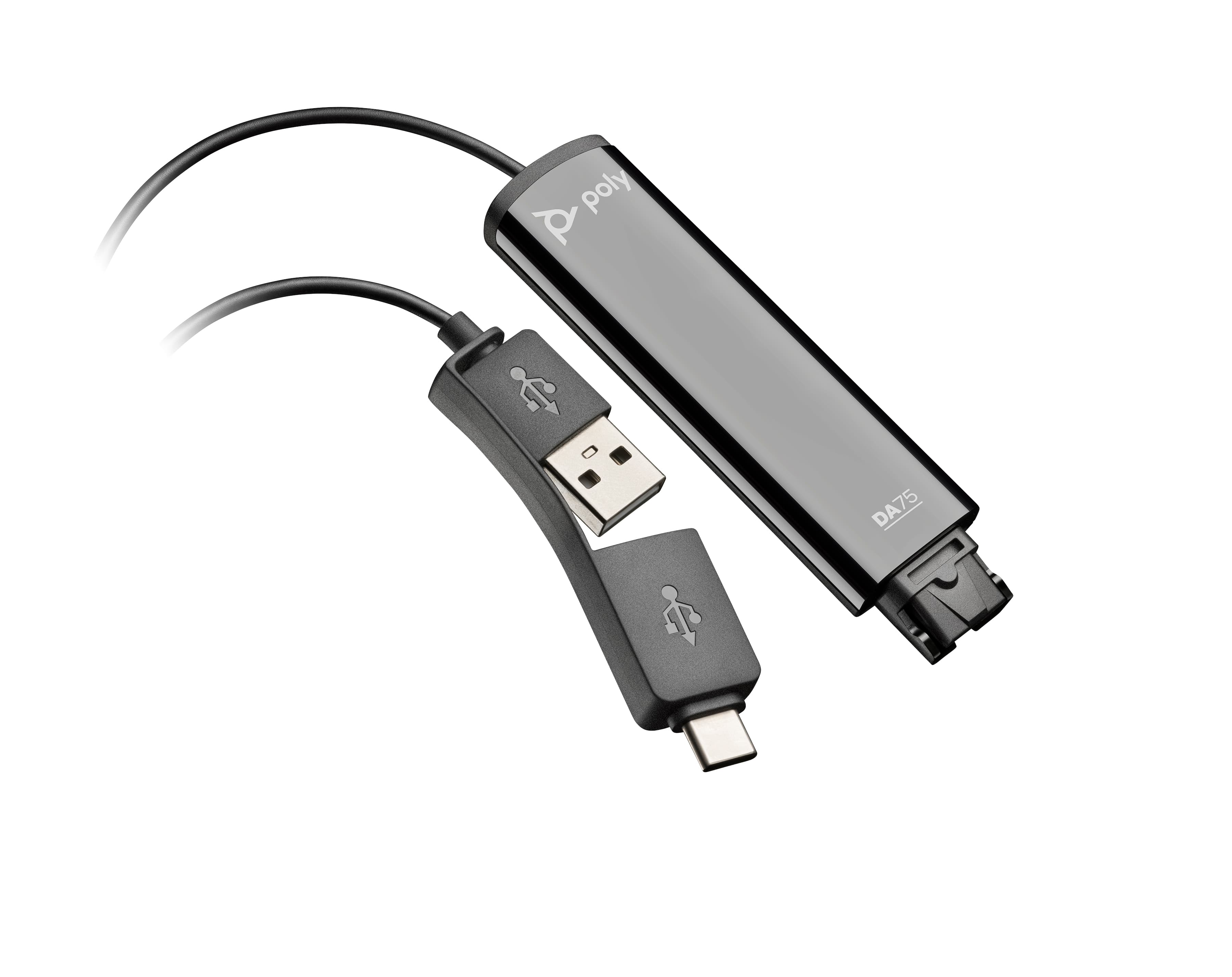 POLY DA75 USB TO QD ADAPTER - REPLACES POLY SKU 218266-01