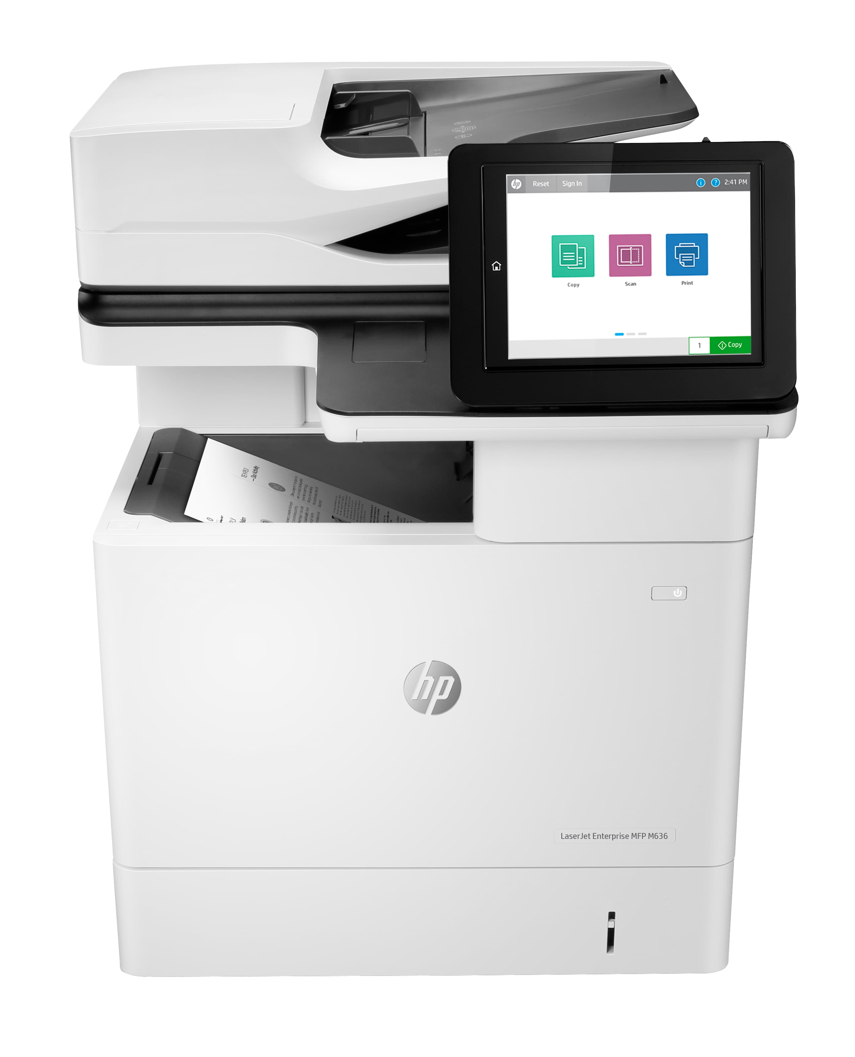 HP LASERJET ENTERPRISE MFP M636FH MFP MONO LASER 216X864MM A4 71PPM COPY 71PPM PRINT 650SHEETS USB LAN