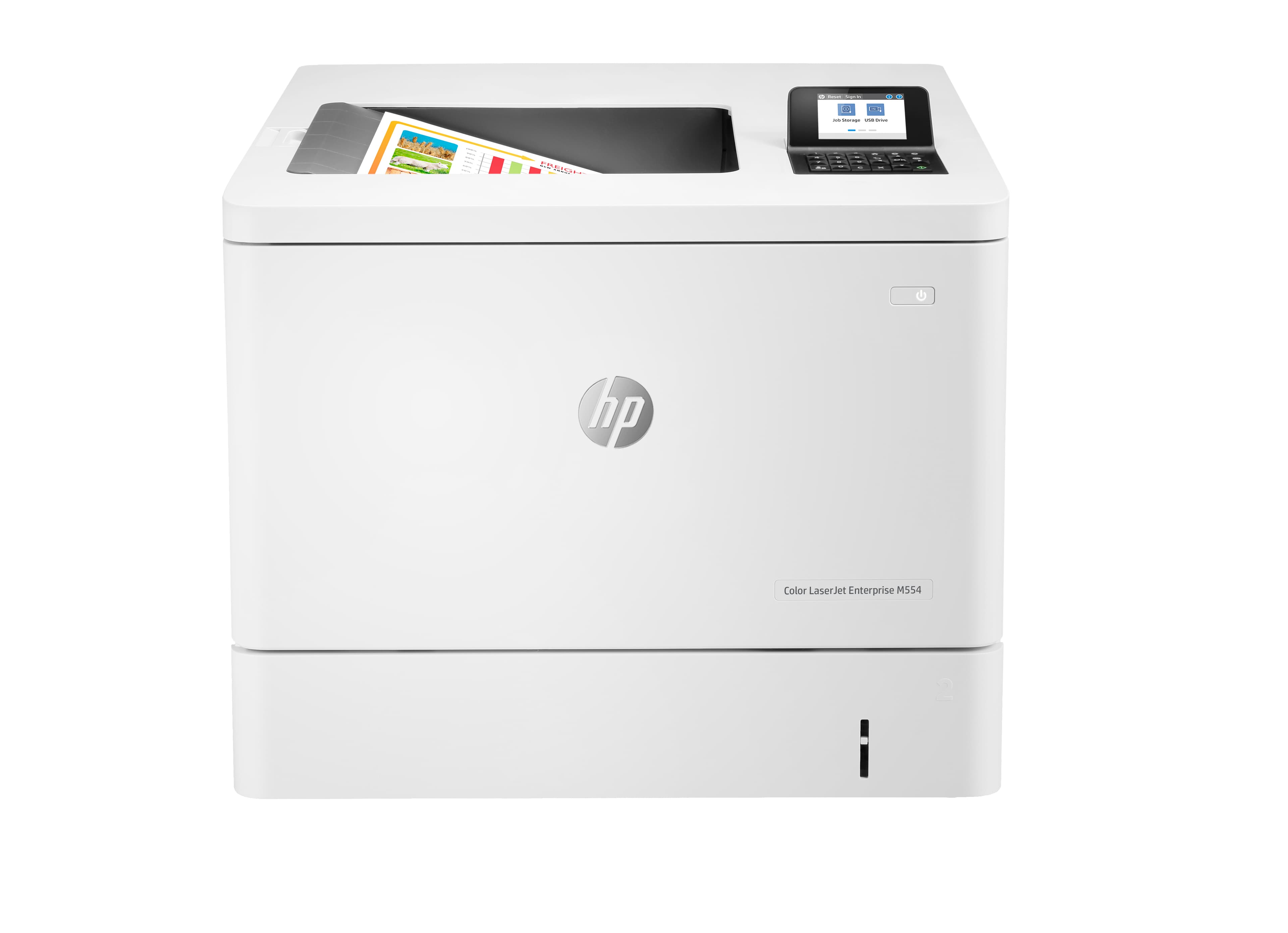 HP COLOR LASERJET ENTERPRISE M554DN PRODUIT NEUF EMBALLAGE ABIMÉ A4 COLOR LASER USB 33PPM (P)