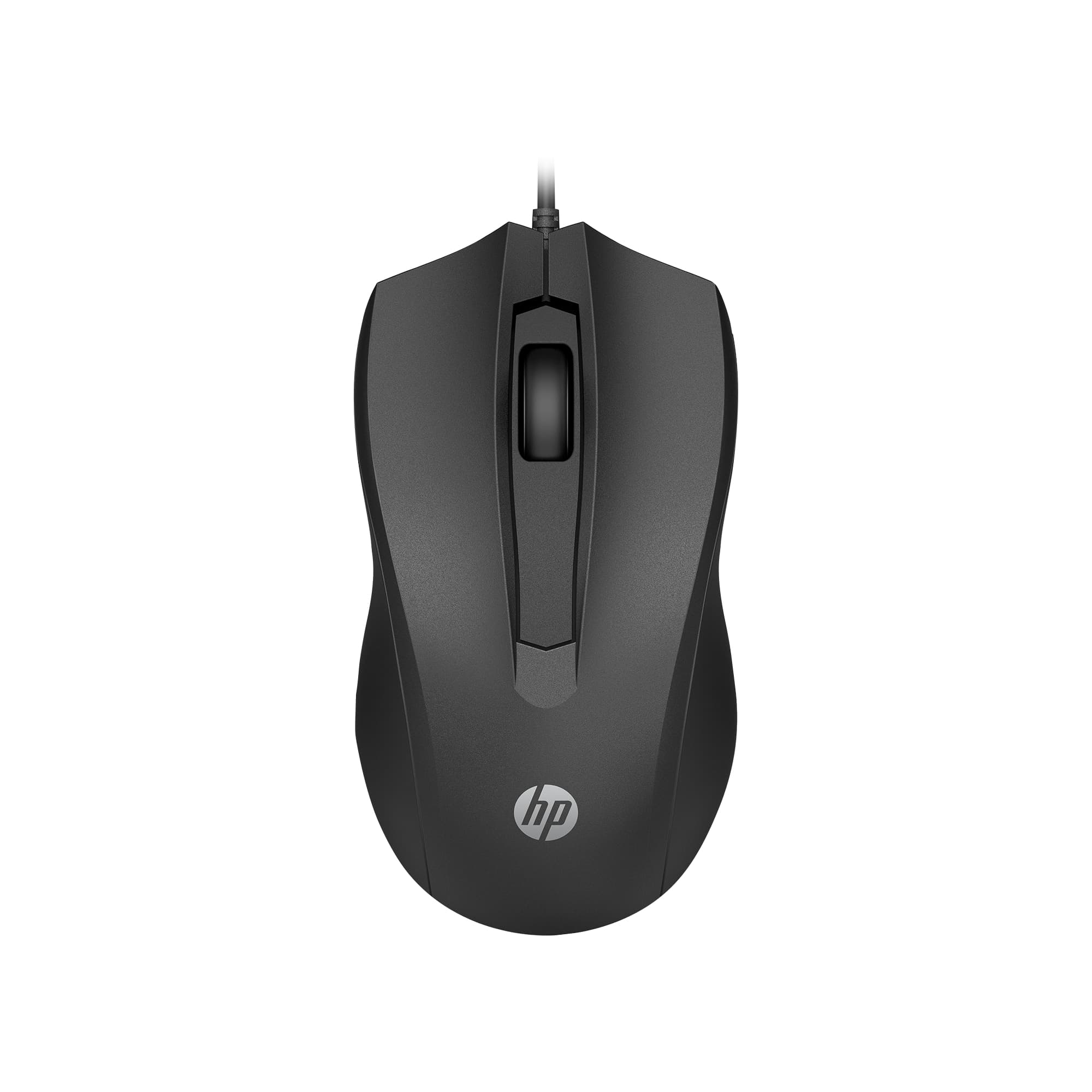 HP 105 - SOURIS - DROITIERS ET GAUCHERS - OPTIQUE - 3 BOUTONS - FILAIRE - USB-A - NOIR - SMART BUY