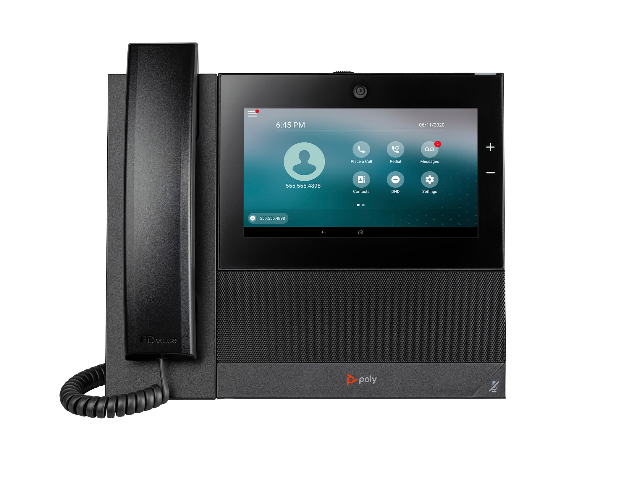 HP POLY CCX 700 BUSINESS MEDIA PHONE WITH OPEN SIP AND POE-ENABLED