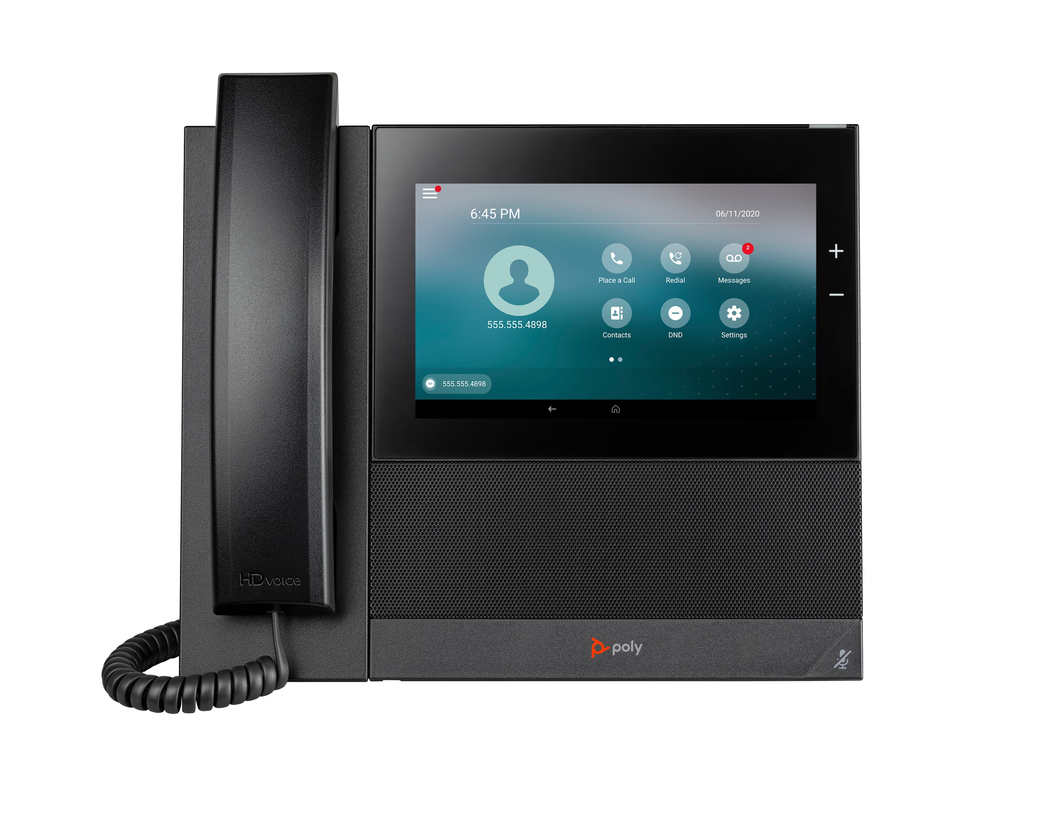 POLY CCX 600 BUSINESS MEDIA PHONE WITH OPEN SIP AND POE-ENABLED - REPLACES POLY SKU 2200-49780-025