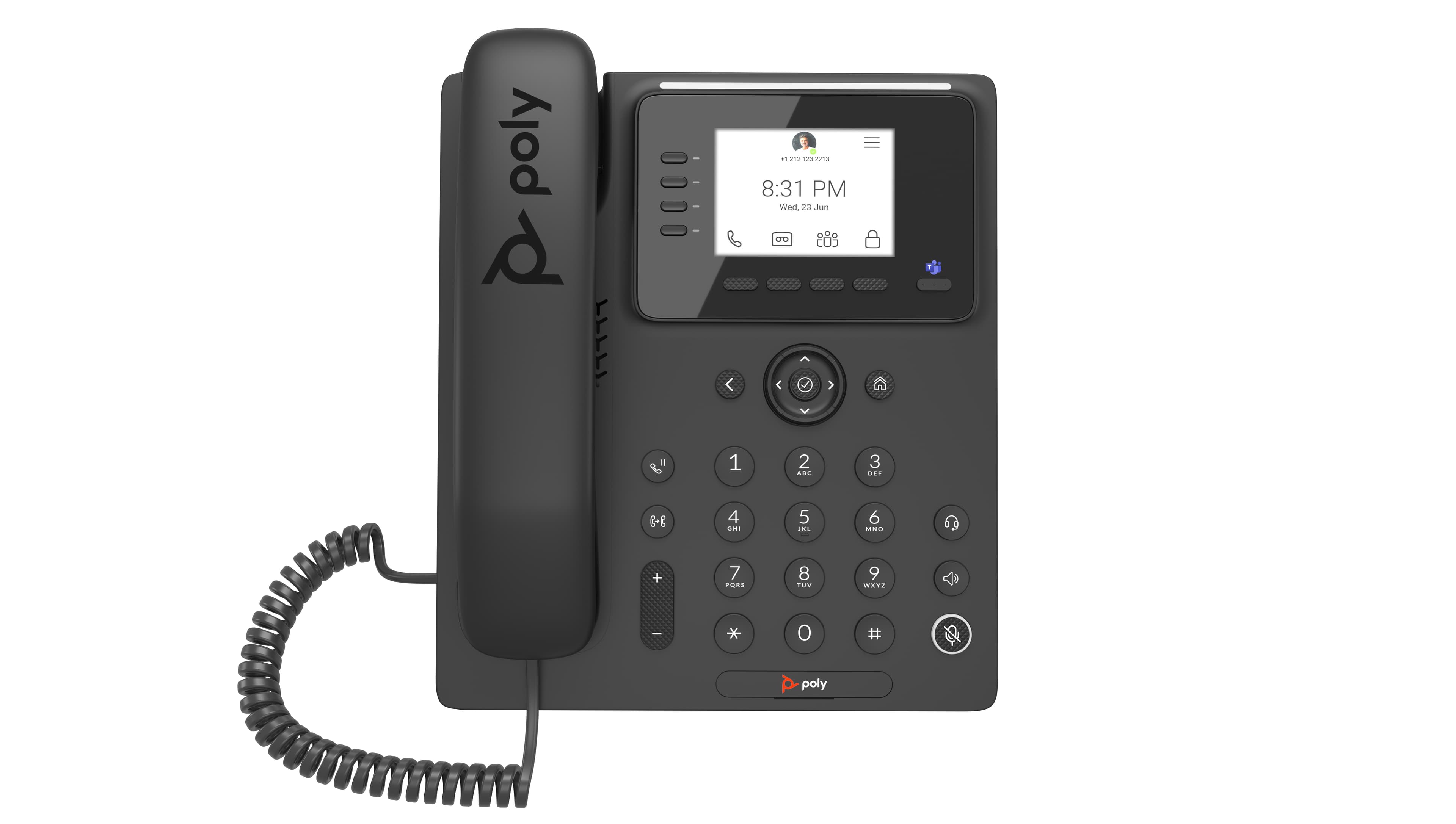 POLY CCX 350 BUSINESS MEDIA PHONE FOR MICROSOFT TEAMS AND POE-ENABLED NO - REPLACES POLY SKU 2200-49690-019