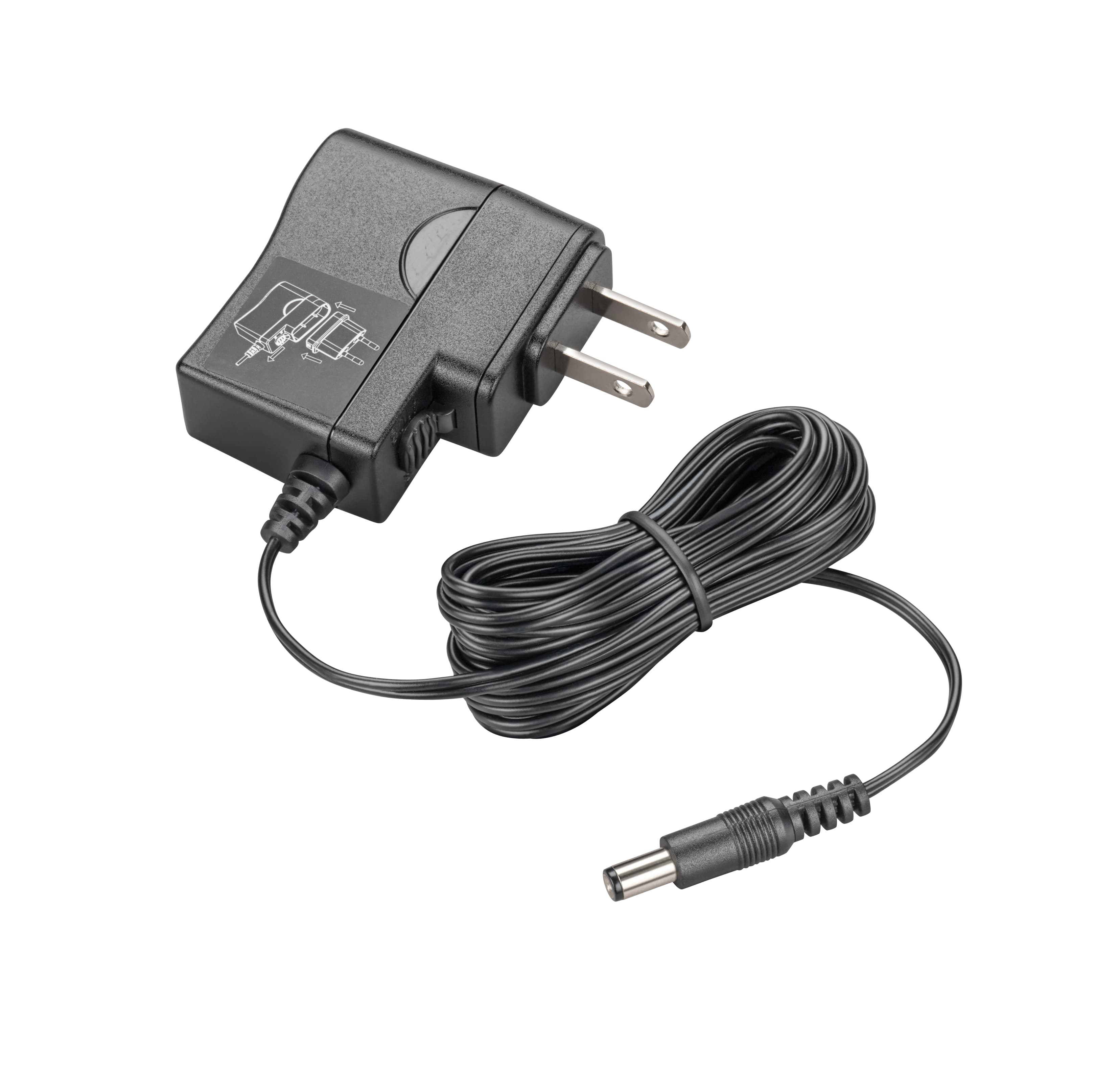 POLY SAVI OFFICE UNIVERSAL AC POWER SUPPLY WITH STRAIGHT PLUG -9V 500MA - REPLACES POLY SKU 81423-01