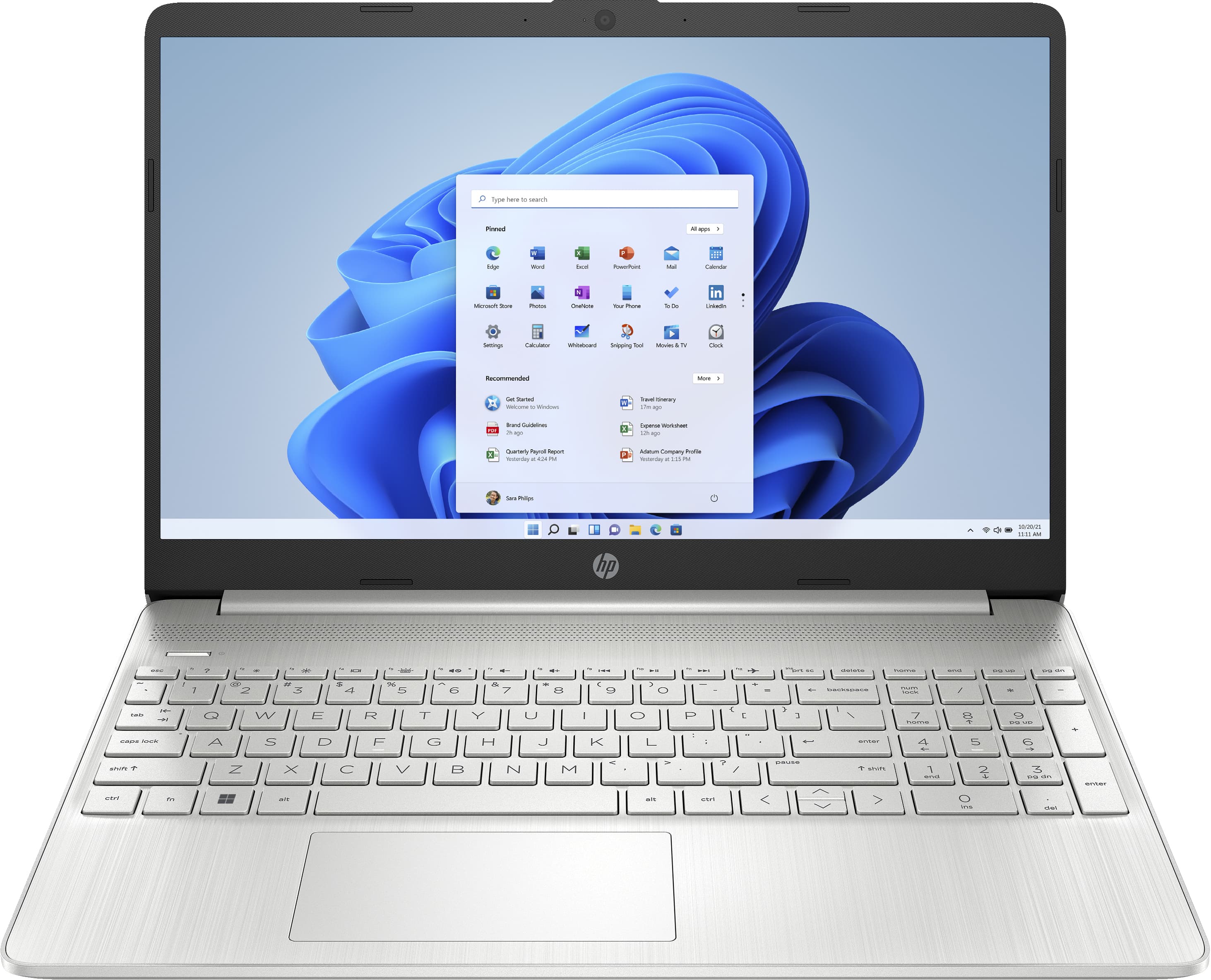 HP LAPTOP 15S-FQ5025NF INTEL CORE I5-1235U 15.6P FHD 16GO DDR4 2DM 3200 512GO PCIE VALUE UMA W11H