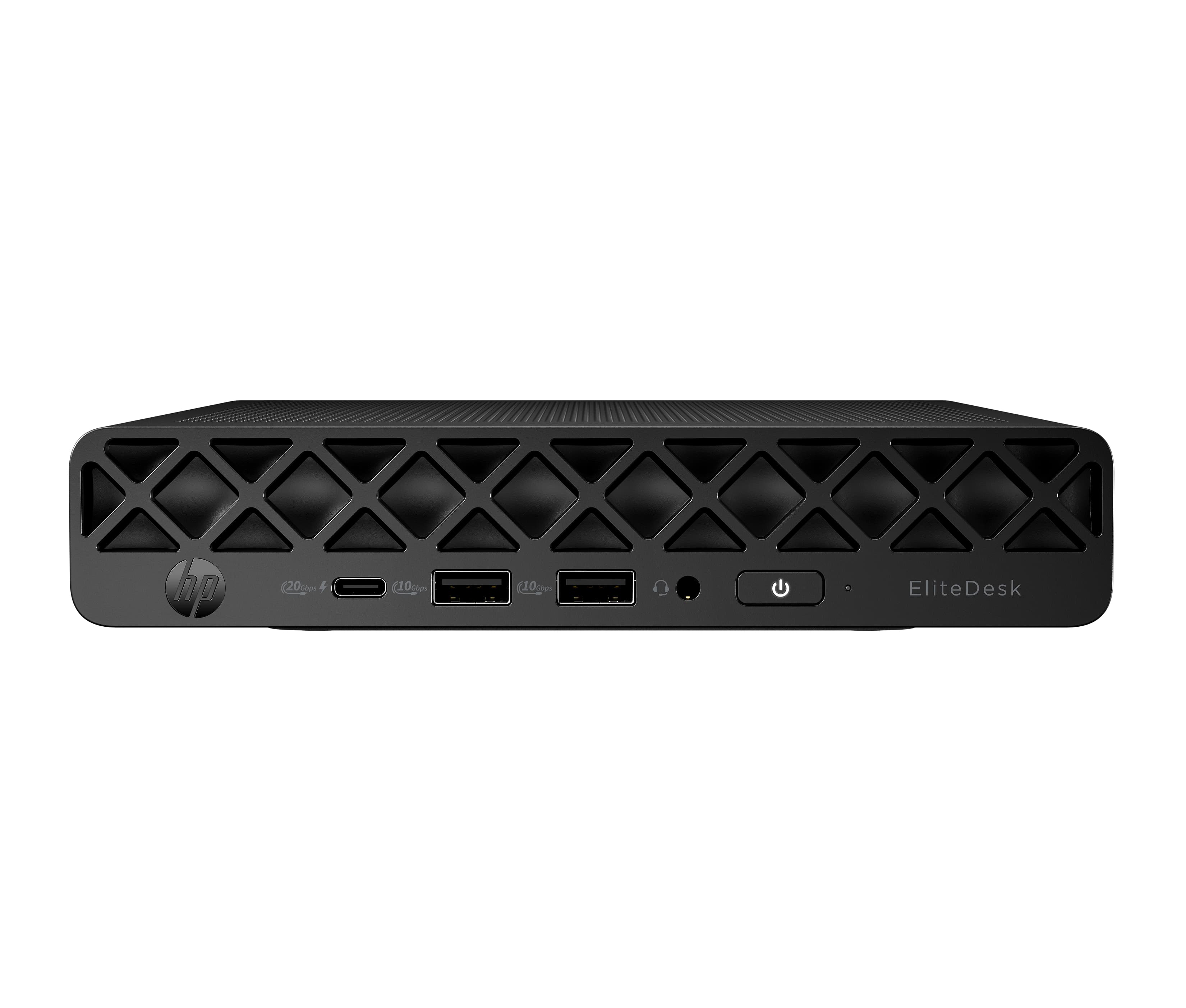 HP ELITEDESK 8 G1I AI - AI PC - MINI BUREAU CORE ULTRA 5 235T / JUSQU'À 5 GHZ - RAM 32 GO - SSD 1 TO - NVME - INTEL GRAPHICS - GIGABIT ETHERNET, BLUETOOTH 5.3, IEEE 802.11AX (WI-FI 6) - WIN 11 PRO - MONITEUR : AUCUN - CLAVIER : FRANÇAIS - NOIR JACK - SMAR