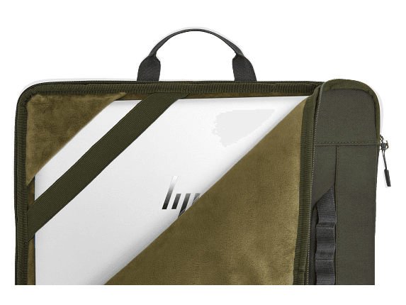 HP - HOUSSE D'ORDINATEUR PORTABLE - MODULAIRE - 15.6" - GRIS, VERT