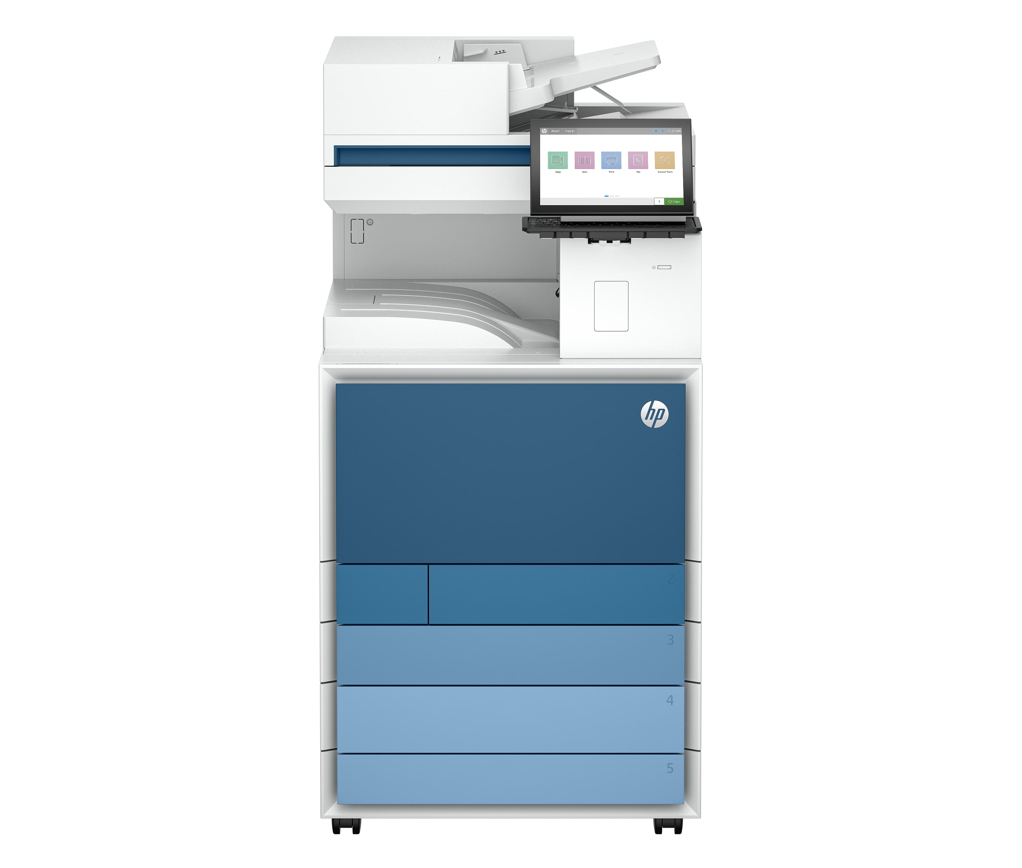 HP LASERJET ENTERPRISE FLOW MFP 8801Z - IMPRIMANTE MULTIFONCTIONS - COULEUR - LASER - A3 (297 X 420 MM) (ORIGINAL) - A3/LEDGER (SUPPORT) - JUSQU'À 60 PPM (COPIE) - JUSQU'À 60 PPM (IMPRESSION) - 2180 FEUILLES - 33.6 KBITS/S - GIGABIT LAN, HÔTE USB 2.0, USB