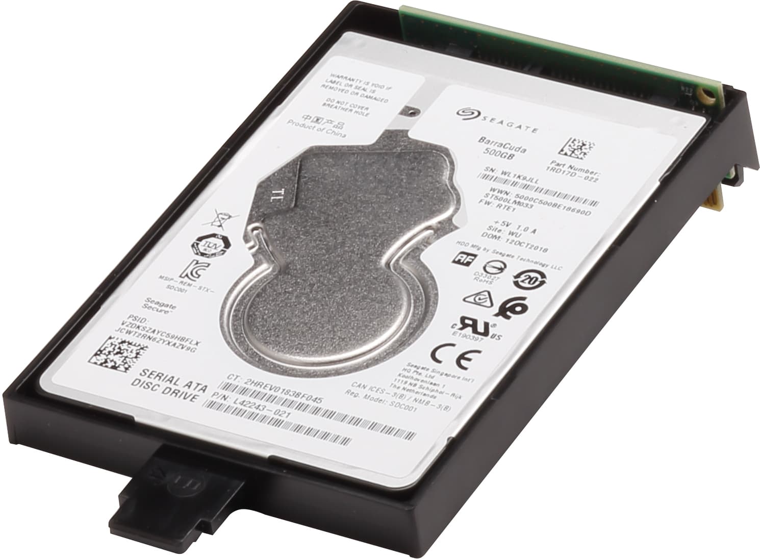 HP HIGH PERFORMANCE SECURE HARD DISK - DISQUE DUR - INTERNE - POUR LASERJET ENTERPRISE M554, LASERJET MANAGED MFP E72430, LASERJET MANAGED FLOW MFP E87660