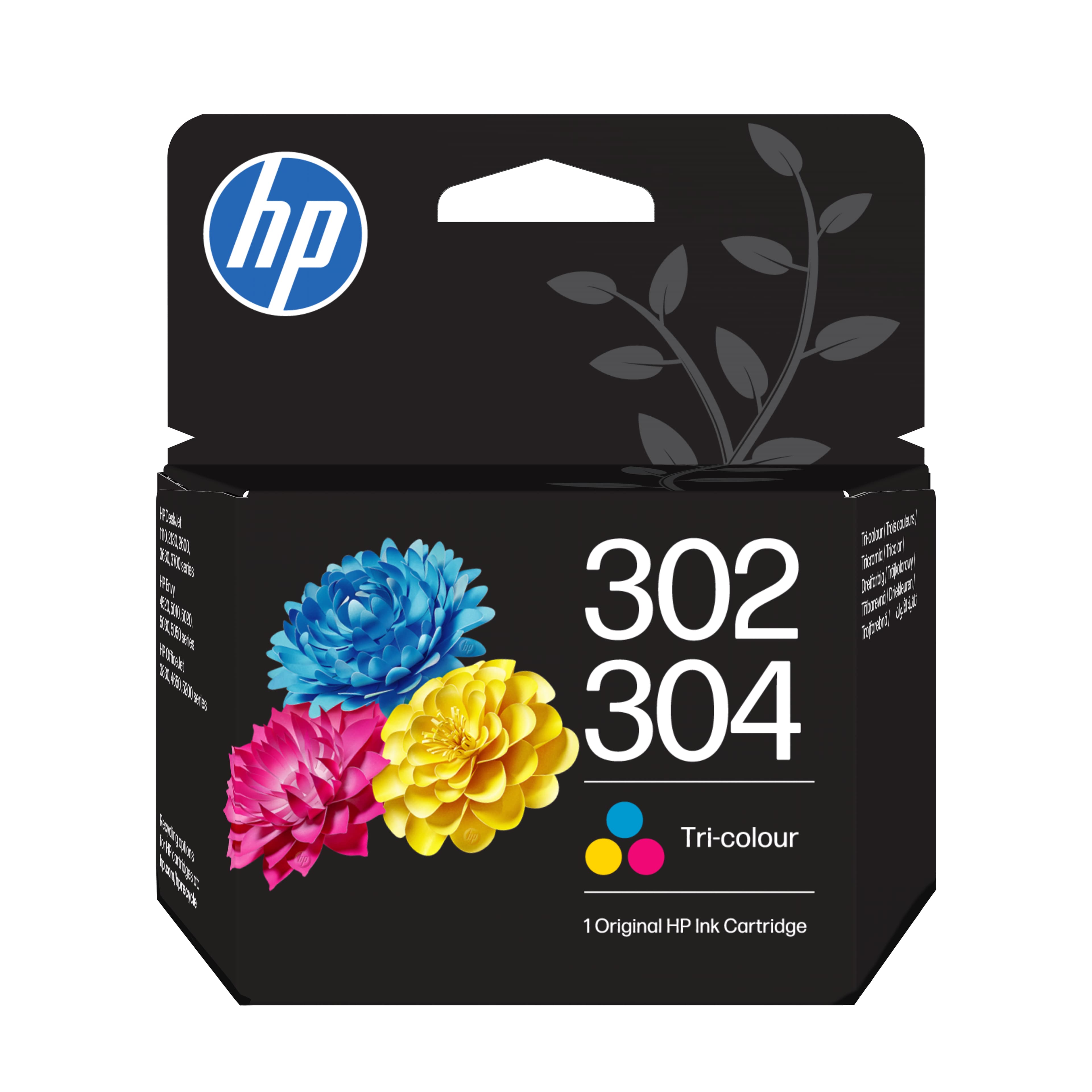 HP 302/304 - 2 ML - COULEUR (CYAN, MAGENTA, JAUNE) - ORIGINAL - BLISTER - CARTOUCHE D'ENCRE - POUR AMP 130, DESKJET 1110, 21XX, 26XX, 36XX, 37XX, ENVY 45XX, 50XX, OFFICEJET 38XX, 46XX, 52XX