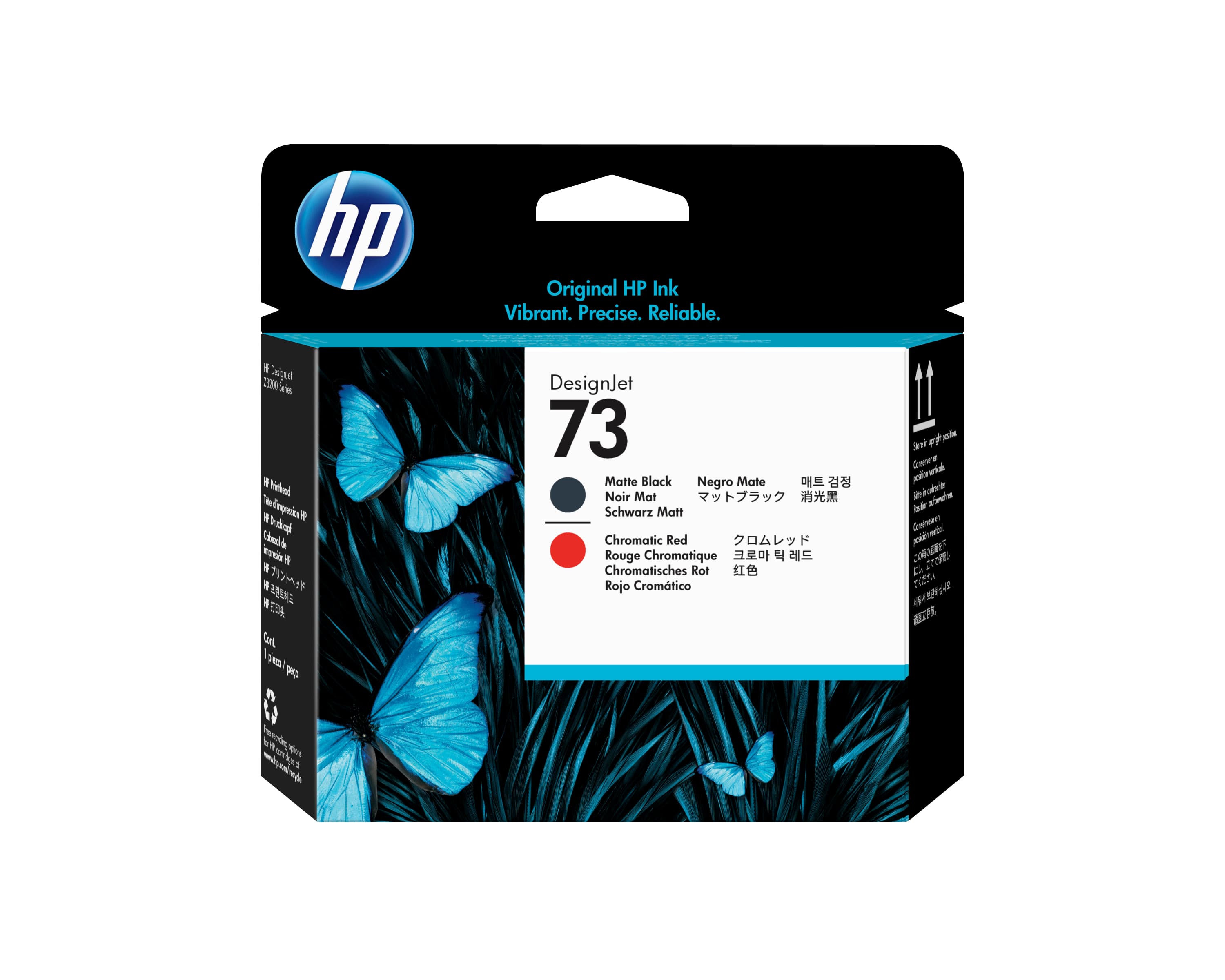 HP 73 - NOIR MAT, ROUGE CHROMATIQUE - TÊTE D'IMPRESSION - POUR DESIGNJET Z3200, Z3200PS