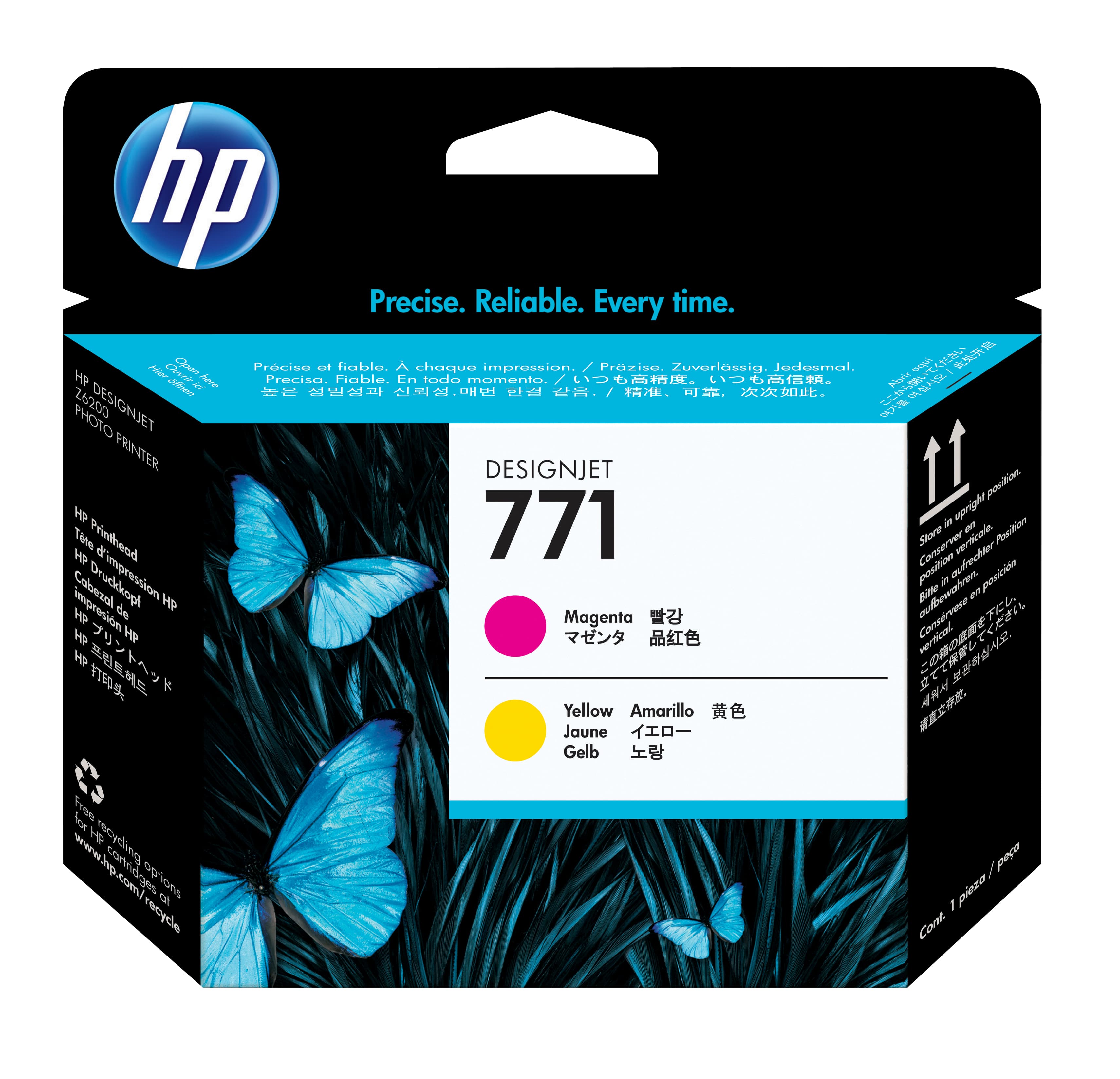 HP 771 - JAUNE, MAGENTA - TÊTE D'IMPRESSION