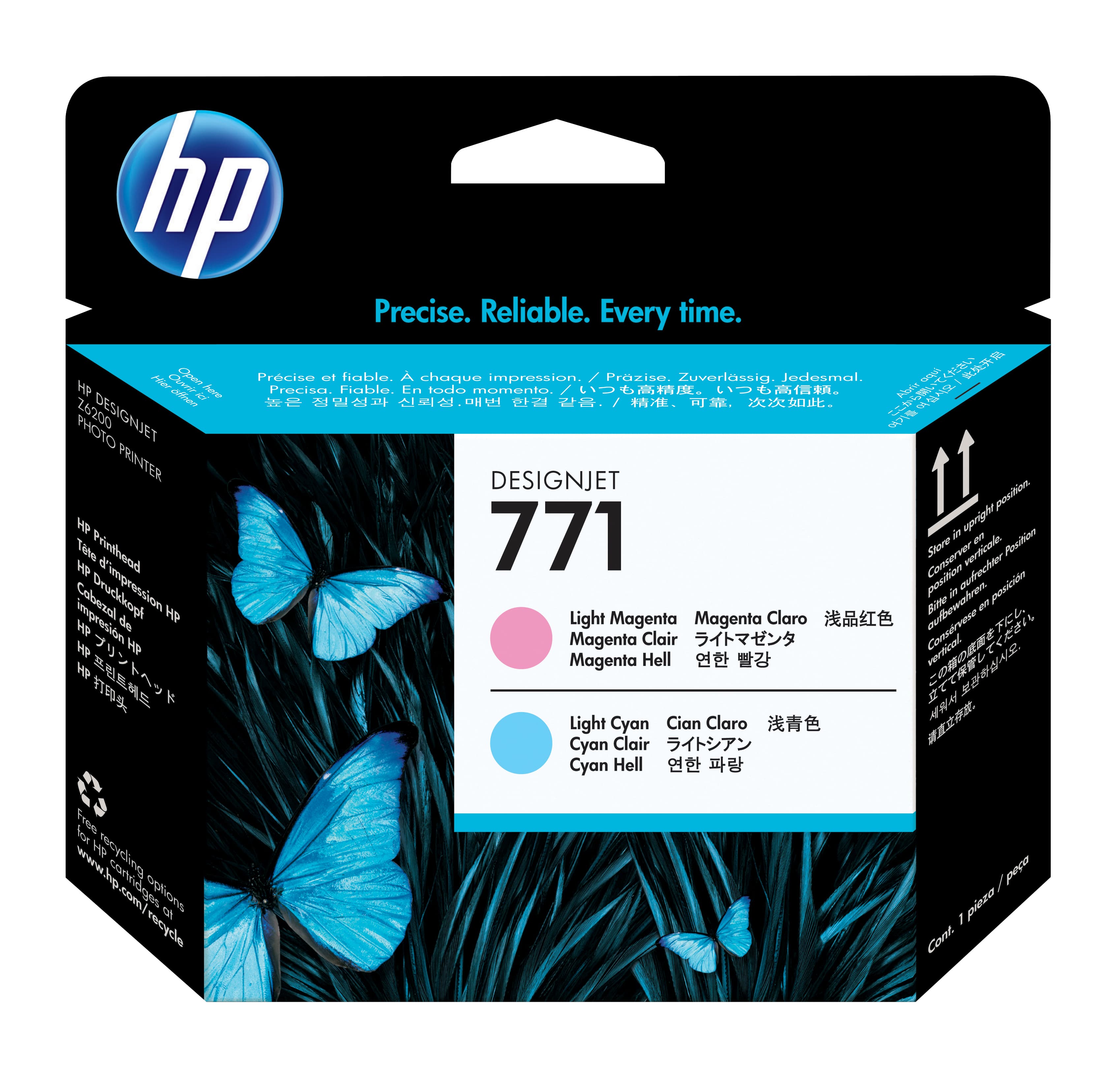 HP 771 - MAGENTA CLAIR, CYAN CLAIR - TÊTE D'IMPRESSION