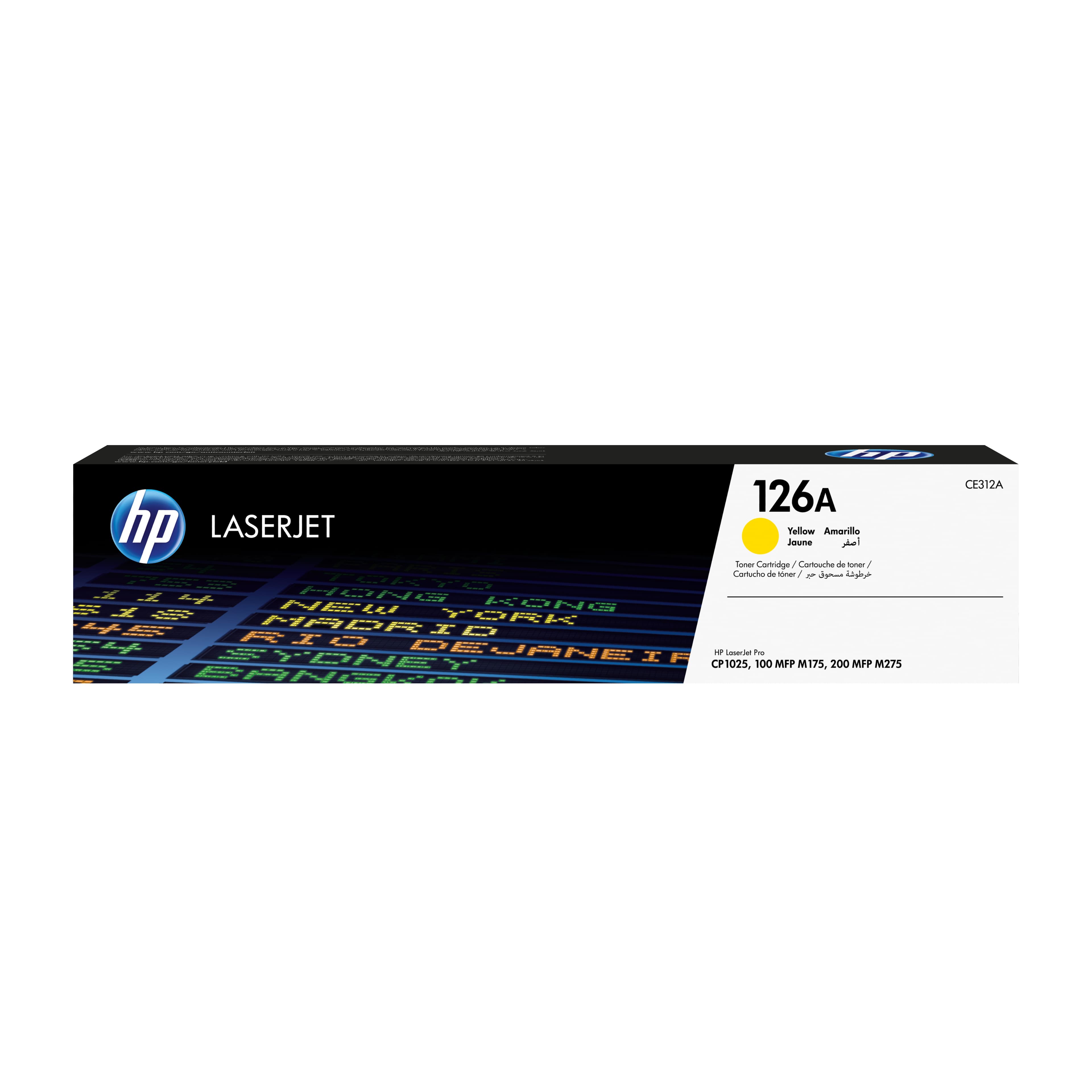 HP 126A - JAUNE - ORIGINAL - LASERJET - CARTOUCHE DE TONER (CE312A) - POUR COLOR LASERJET PRO CP1025, LASERJET PRO MFP M175, TOPSHOT LASERJET PRO M275