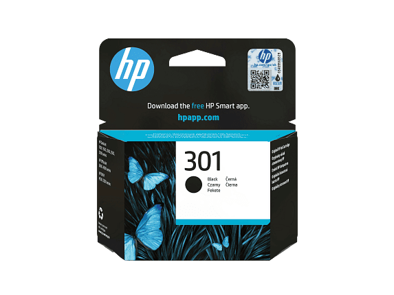 HP 301 - 3 ML - NOIR - ORIGINAL - BLISTER - CARTOUCHE D'ENCRE - POUR HP DESKJET 1000, 1010, 1050 AIO, 1050A AIO, 1510 AIO, 2000, 2050 AIO, 2050A AIO, 2510 AIO, 2540 AIO, 3000, 3050 AIO, 3050A EAIO, 3510 EAIO SERIES, HP ENVY 4500 EAIO, 5530 EAIO SERIES, HP