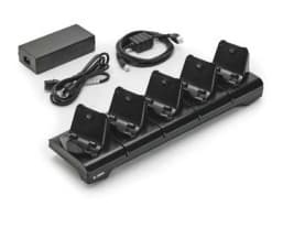5 SLOT PRINT CRADLE PSU+UK CORD ZQ300