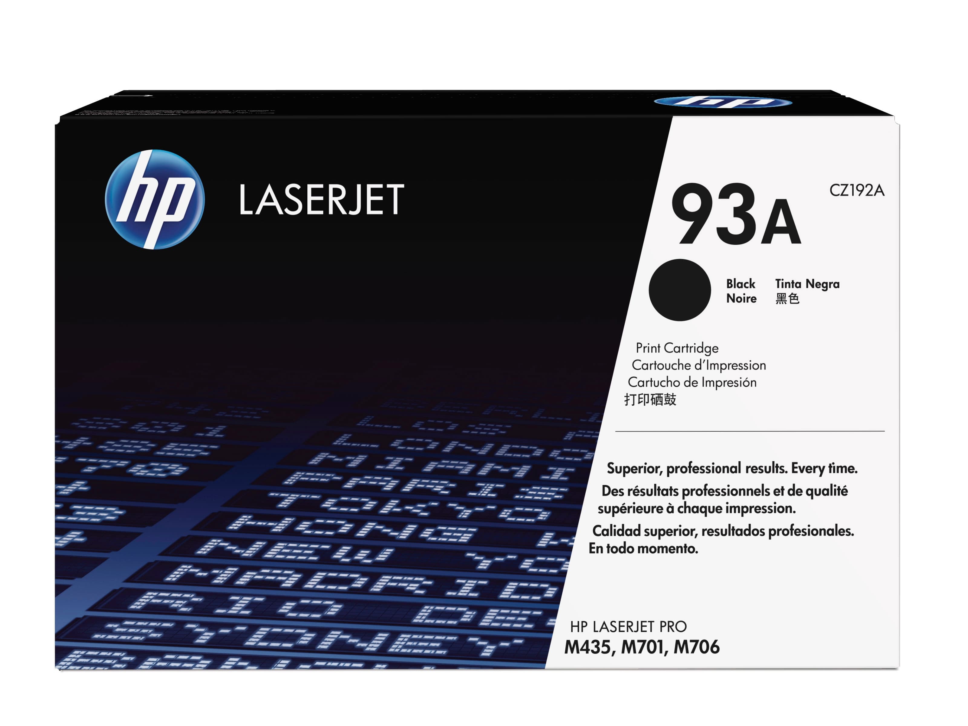 HP TONER 93A NOIR