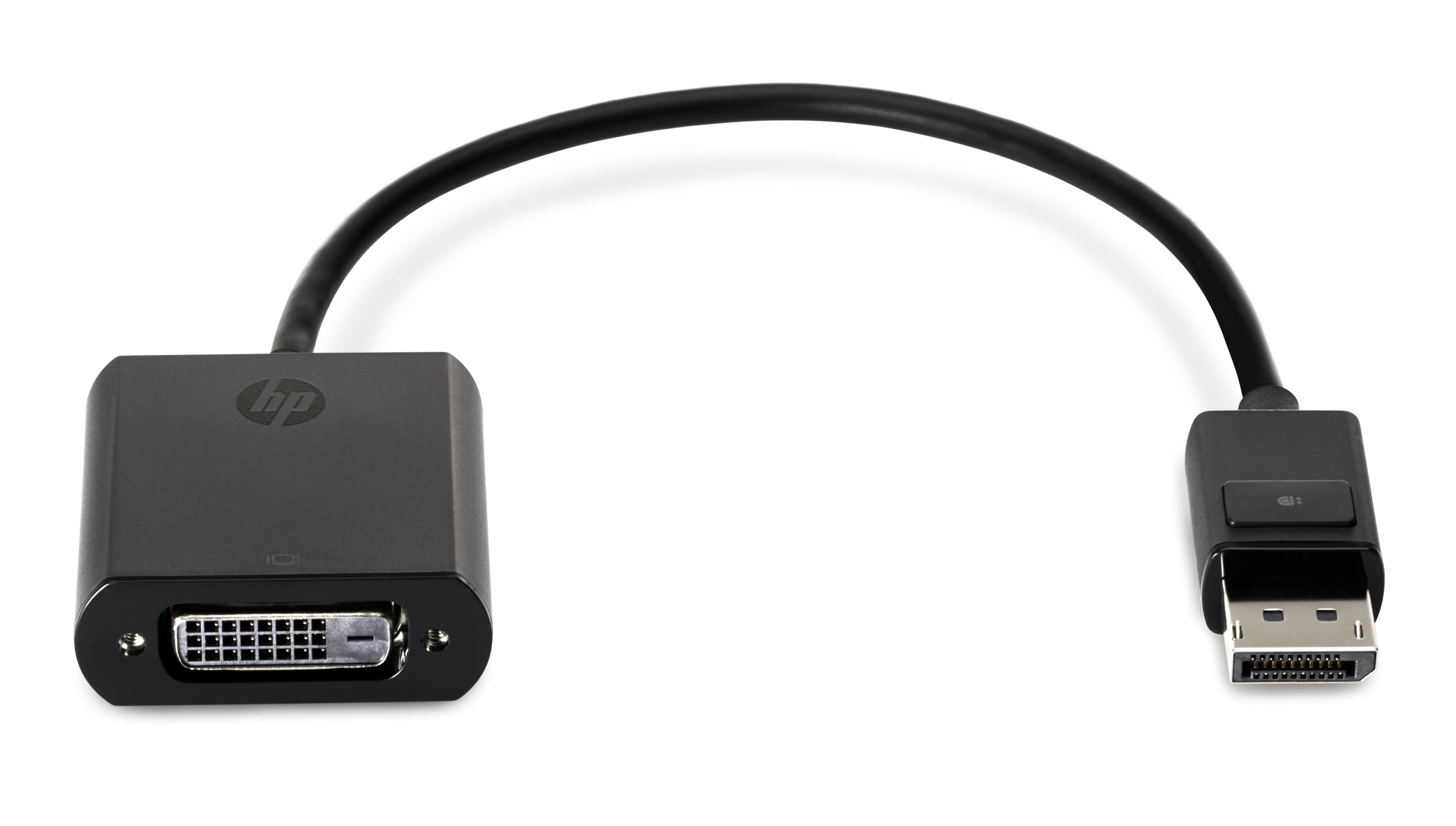 HP - ADAPTATEUR DISPLAYPORT - DISPLAYPORT (M) POUR DVI-D (F) - NOIR - POUR PROBOOK 64X G4, 650 G4, 650 G5, ZBOOK 14 G2, 14U G4, 15 G2, 15U G2, 15U G3, 15U G4, 17 G3