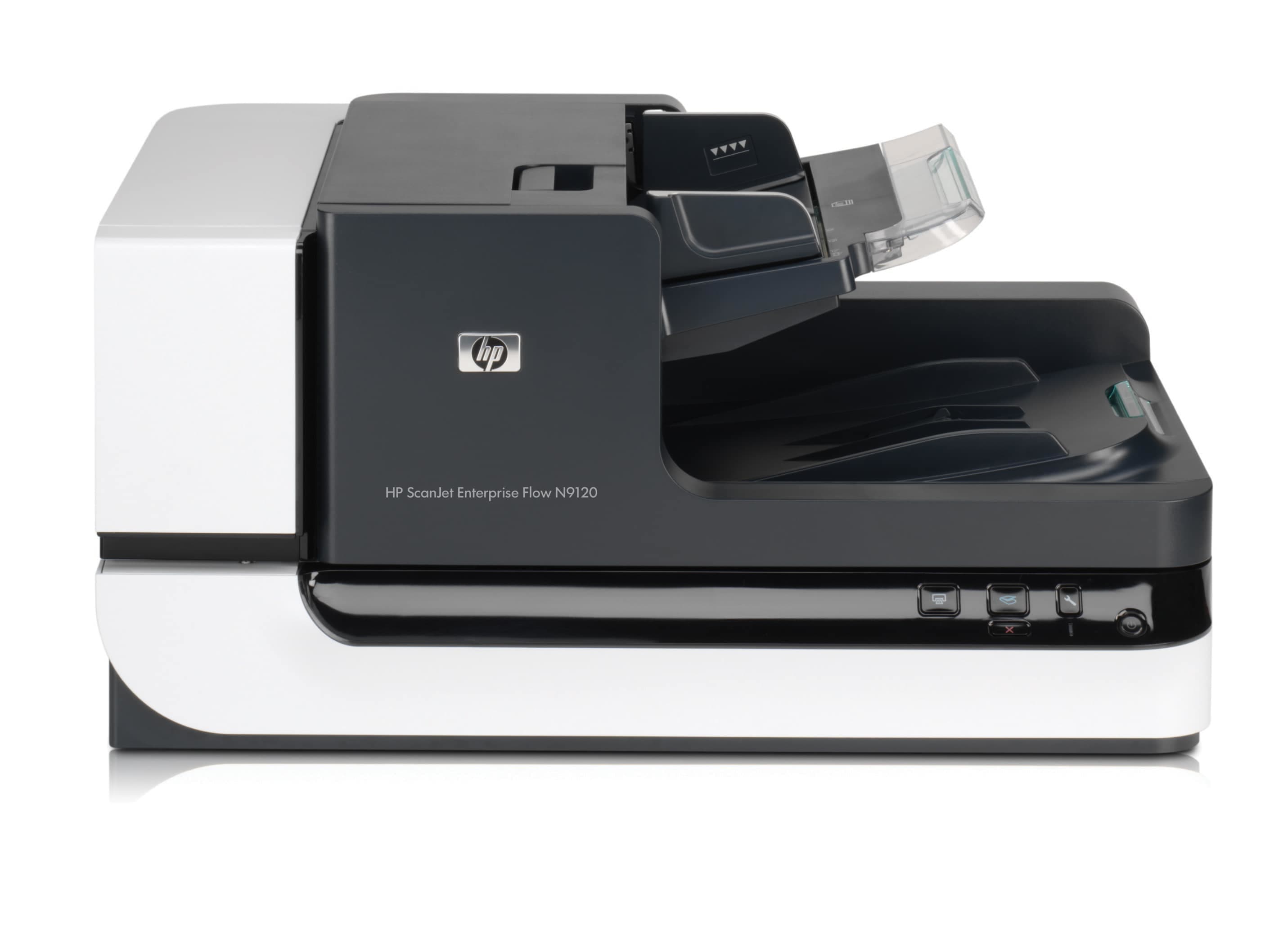 HP SCANJET ENTERPRISE FLOW N9120 FLATBED SCANNER - SCANNER DE DOCUMENTS - CCD - RECTO-VERSO - 300 X 864 MM - 600 DPI X 600 DPI - JUSQU'À 50 PPM (MONO) / JUSQU'À 50 PPM (COULEUR) - CHARGEUR AUTOMATIQUE DE DOCUMENTS (200 FEUILLES) - JUSQU'À 5000 PAGES PAR J