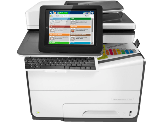 BUNDLE HP PAGEWIDE MANAGED COLOR MFP E58650Z X1 + 5Y