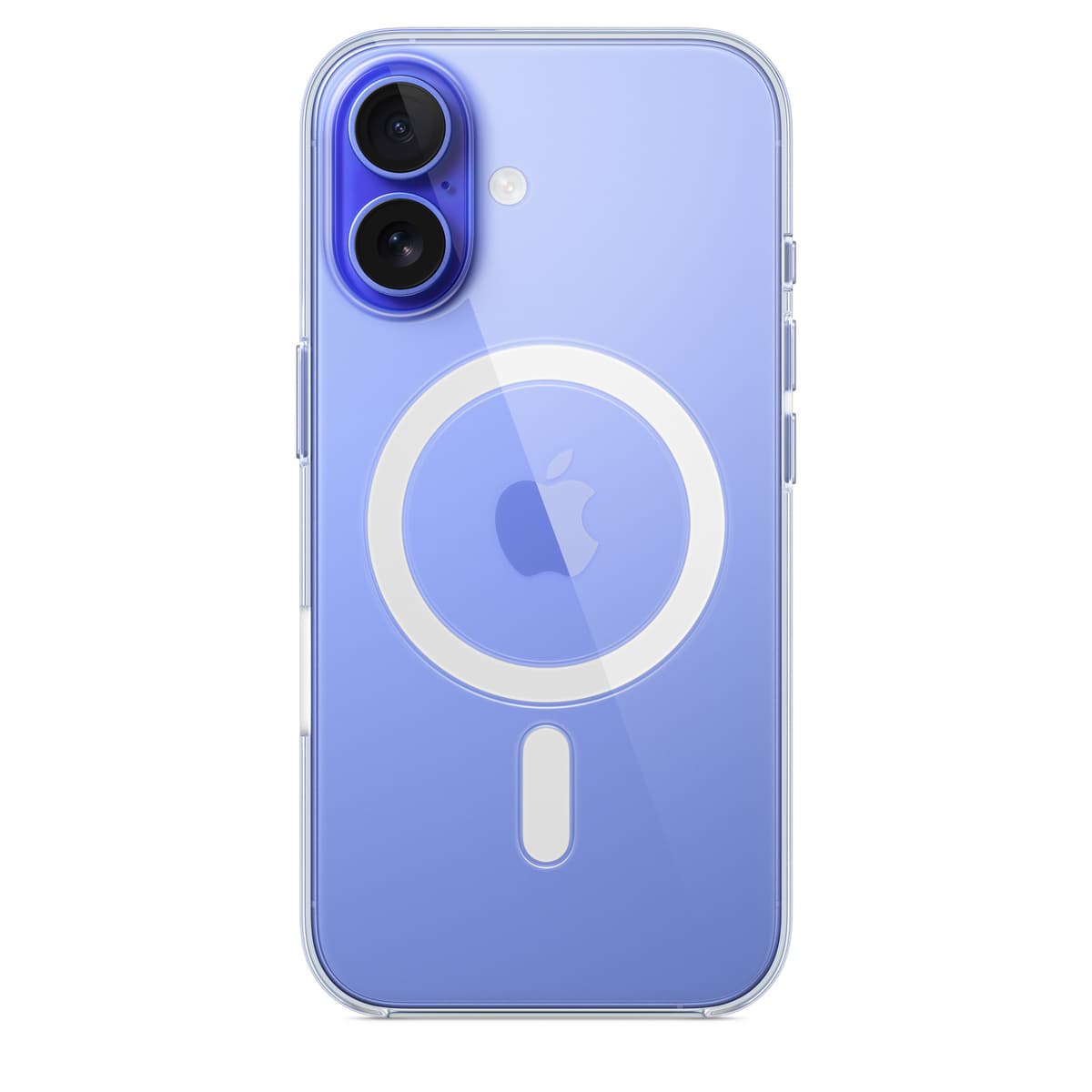 APPLE - COQUE DE PROTECTION POUR TÉLÉPHONE PORTABLE - COMPATIBILITÉ AVEC MAGSAFE - POLYCARBONATE - CLAIR - POUR IPHONE 16