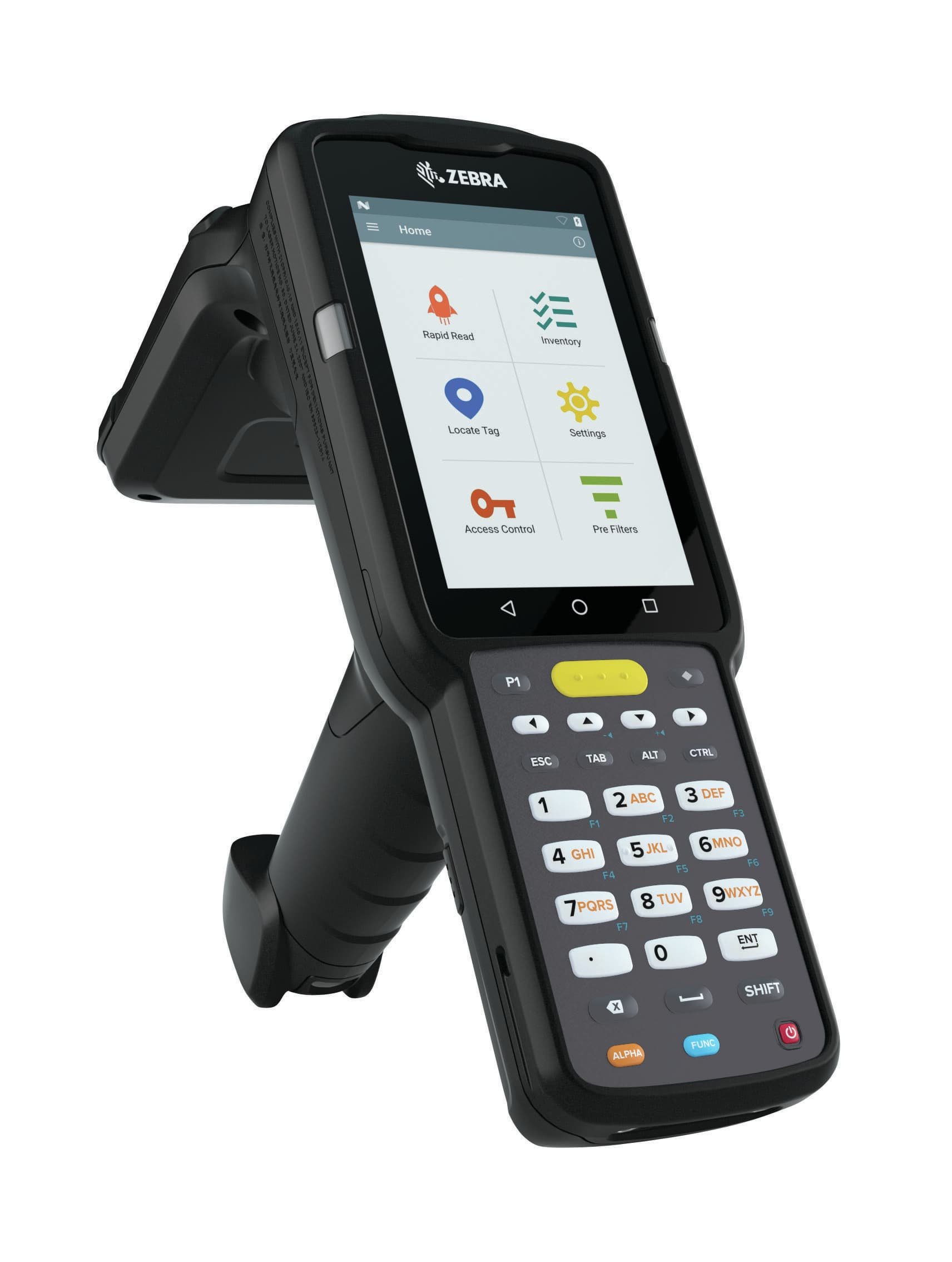 MC3330XR UHF RFID GUN C. ANTENA SE4770 47K GMS 4GB RAM/32GB ROM