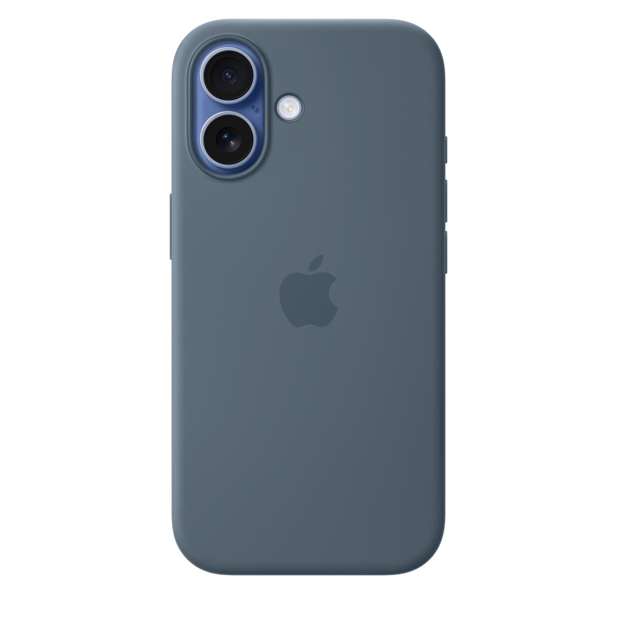 APPLE - COQUE DE PROTECTION POUR TÉLÉPHONE PORTABLE - COMPATIBILITÉ AVEC MAGSAFE - SILICONE - BLEU ANCRE - POUR IPHONE 17