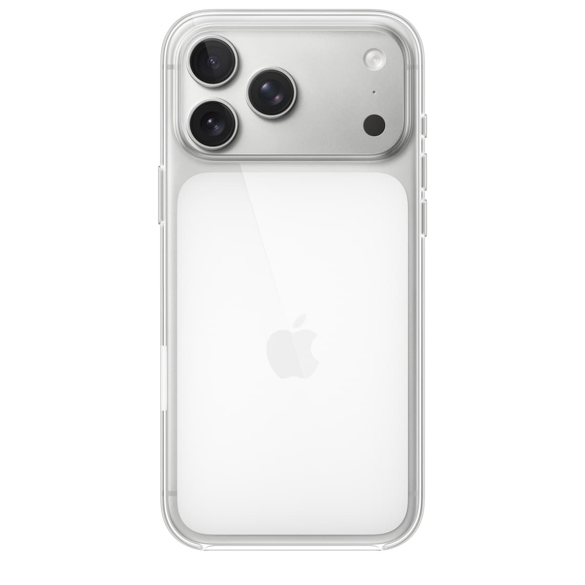 APPLE - COQUE DE PROTECTION POUR TÉLÉPHONE PORTABLE - COMPATIBILITÉ AVEC MAGSAFE - POLYCARBONATE - CLAIR - POUR IPHONE 17 PRO MAX