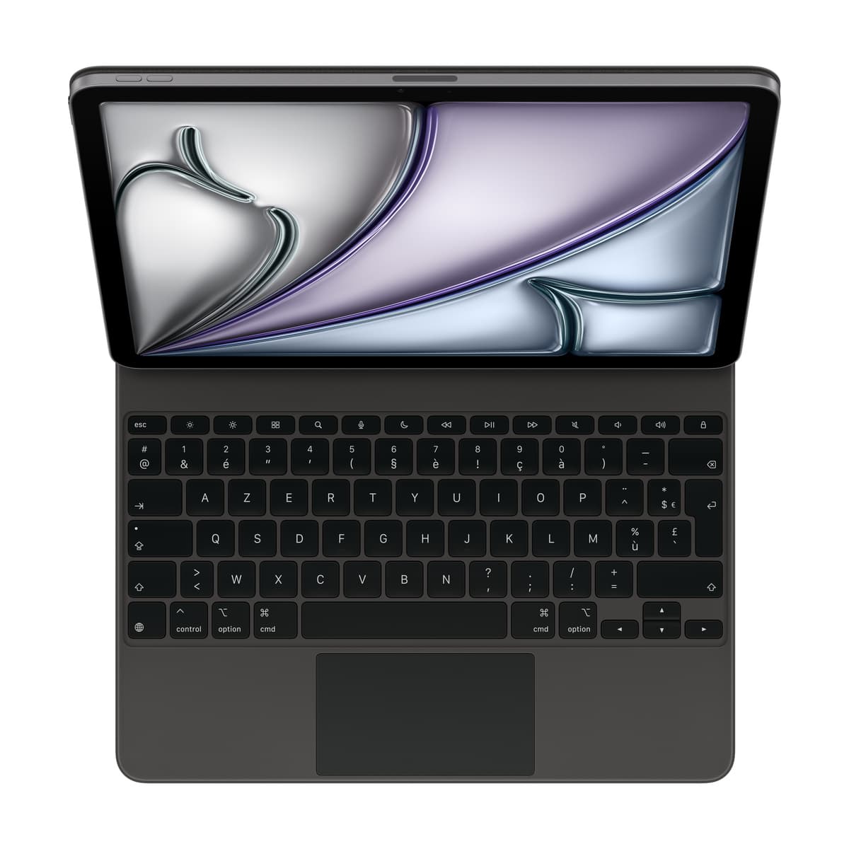 APPLE MAGIC KEYBOARD - CLAVIER ET ÉTUI - AVEC TRACKPAD - APPLE SMART CONNECTOR - AZERTY - FRANÇAIS - NOIR - POUR 13-INCH IPAD AIR (M2, M3)