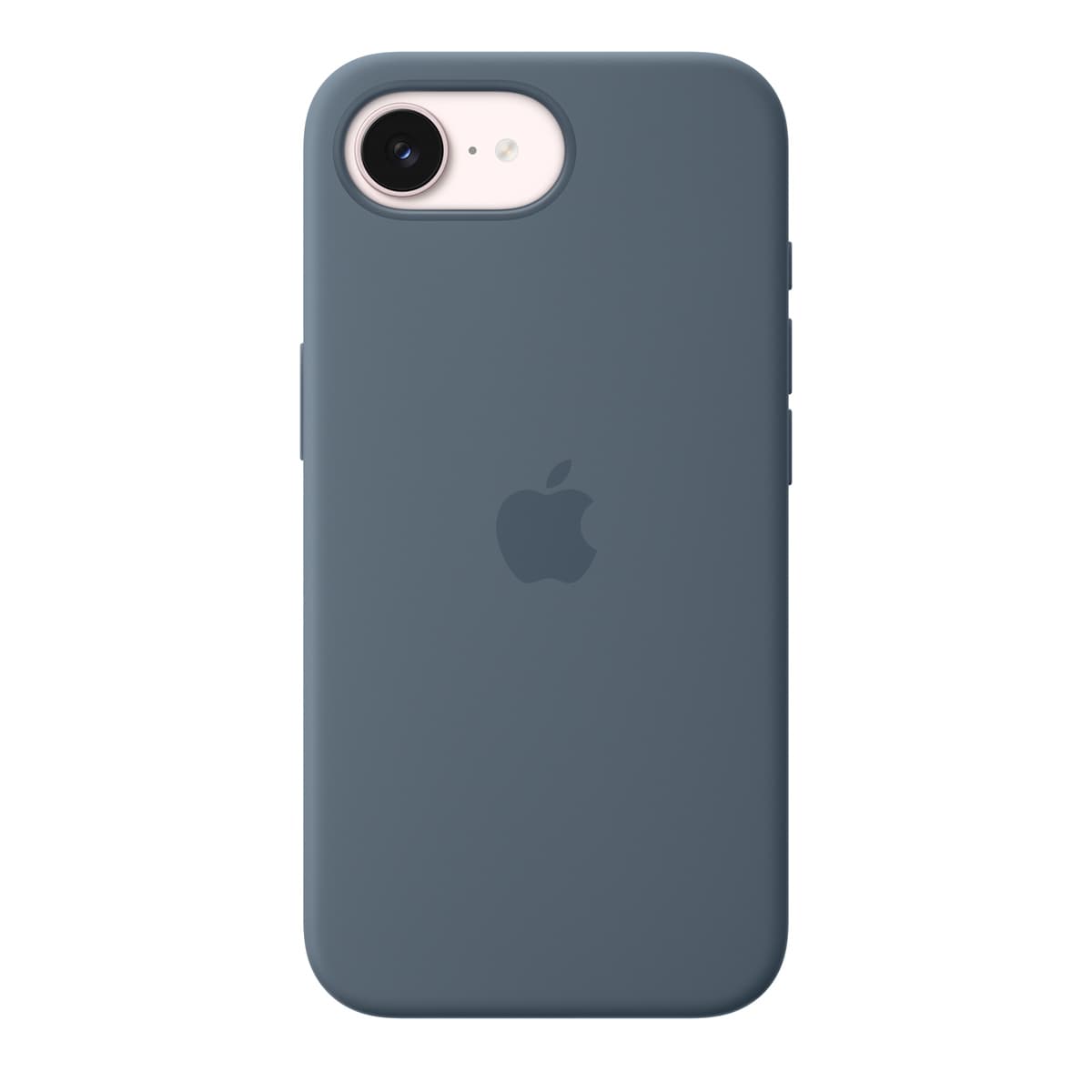 APPLE - COQUE DE PROTECTION POUR TÉLÉPHONE PORTABLE - COMPATIBILITÉ AVEC MAGSAFE - SILICONE - BLEU ANCRE - POUR IPHONE 17E