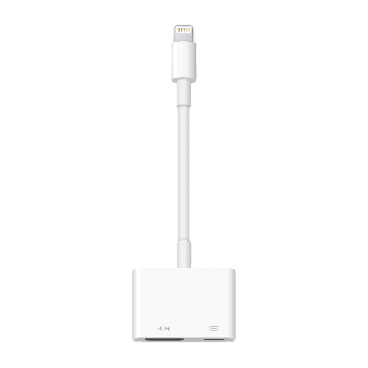 APPLE LIGHTNING DIGITAL AV ADAPTER - CÂBLE LIGHTNING - LIGHTNING MÂLE POUR HDMI, LIGHTNING FEMELLE