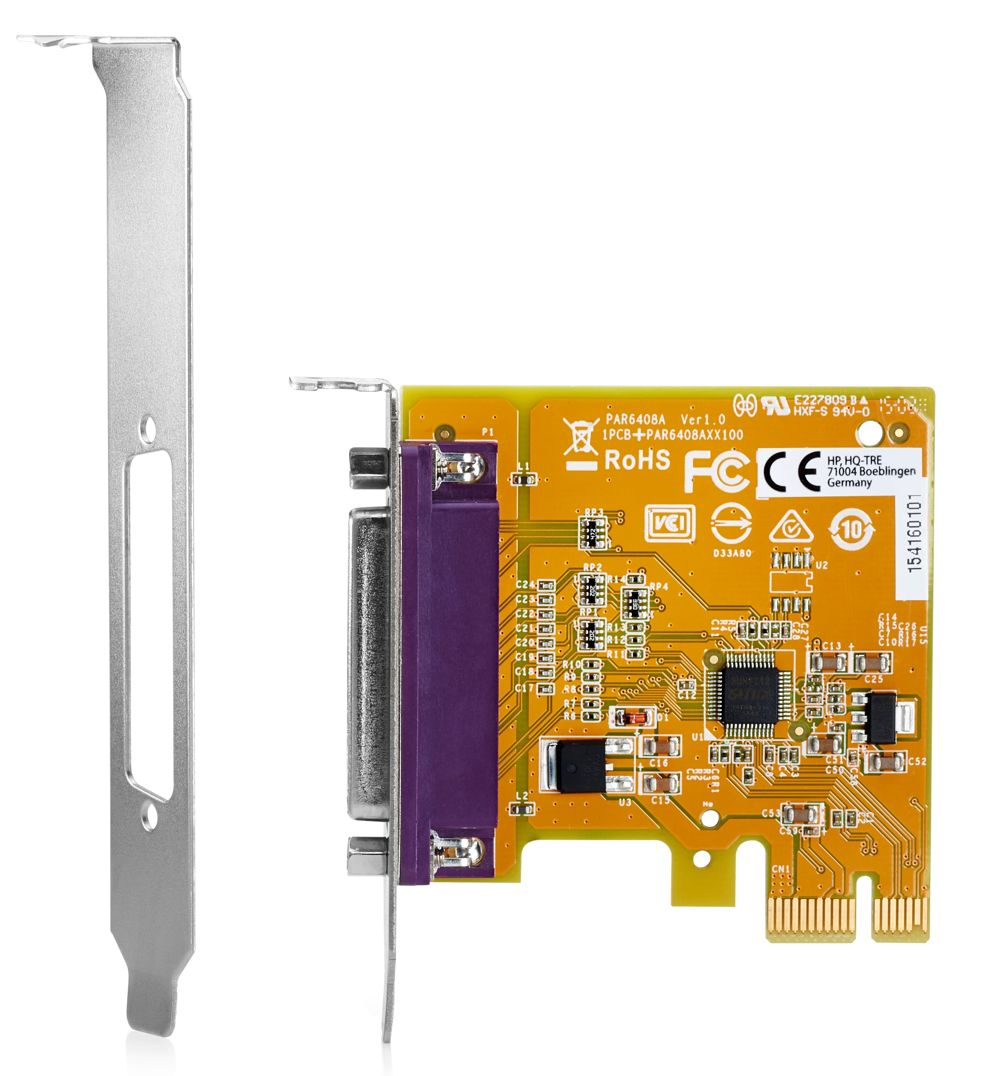 HP - ADAPTATEUR PARALLÈLE - PCI EXPRESS X1 - POUR HP 280, Z1 G9, ELITE 600 G9, 800 G9, ELITEDESK 80X G8, PRO 400 G9, WORKSTATION Z2 G9