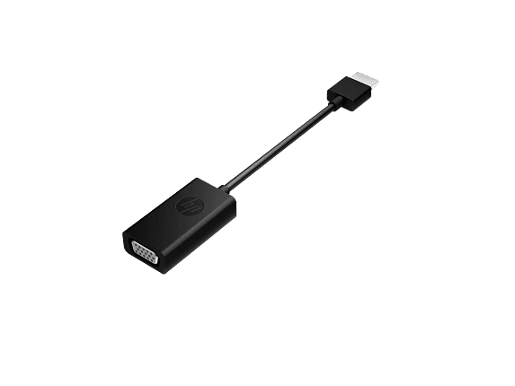 HP - ADAPTATEUR VIDÉO - HD-15 (VGA) FEMELLE POUR HDMI MÂLE - 17.3 CM - SUPPORT 1080P