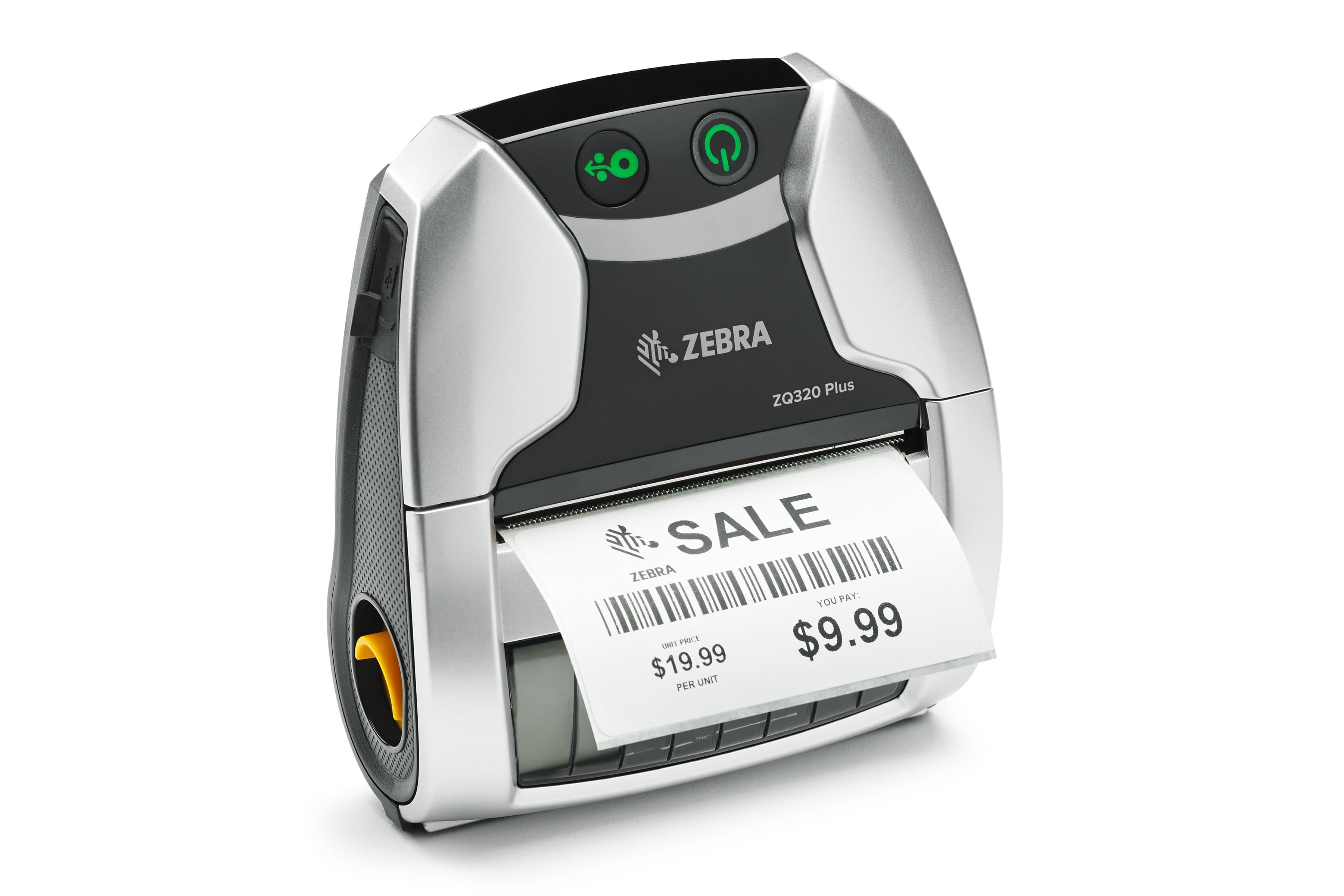 DT PRINTER ZQ320 PLUS 802.11AC BT4 LINERLESS LABEL SENSOR IND.
