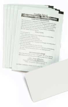 100 PK CLEANING CARD KIT (BOX 2 X 50 PCS)