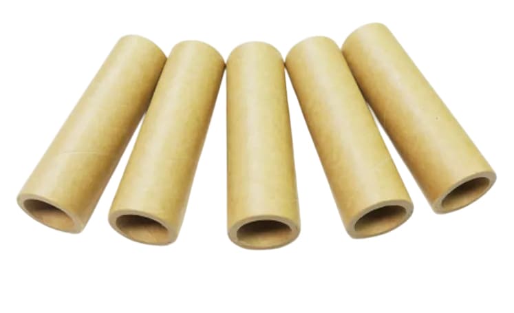 10 X CARDBOARD CORES WASTE RIB 110MM WIDE X 25MM CORE DIAMETER